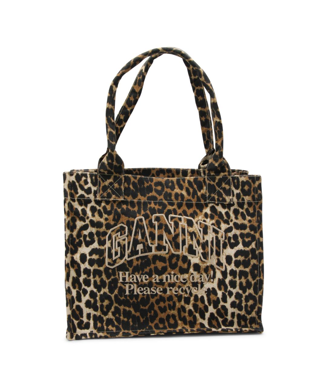 GANNI Мульти хлопковая сумка тоут, фото 1