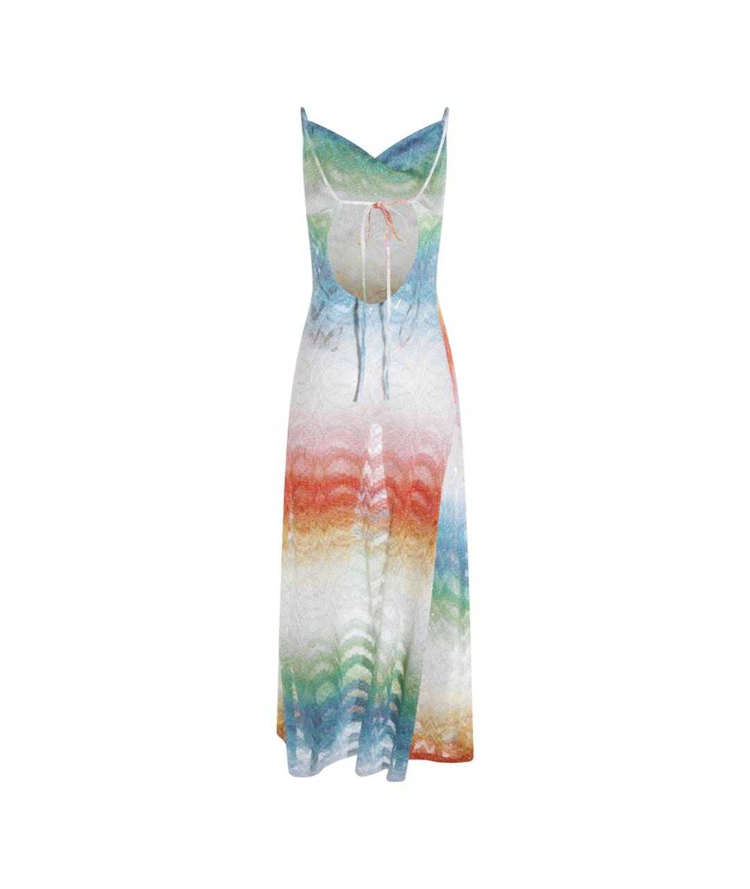 MISSONI Мульти вискозное повседневное платье, фото 2