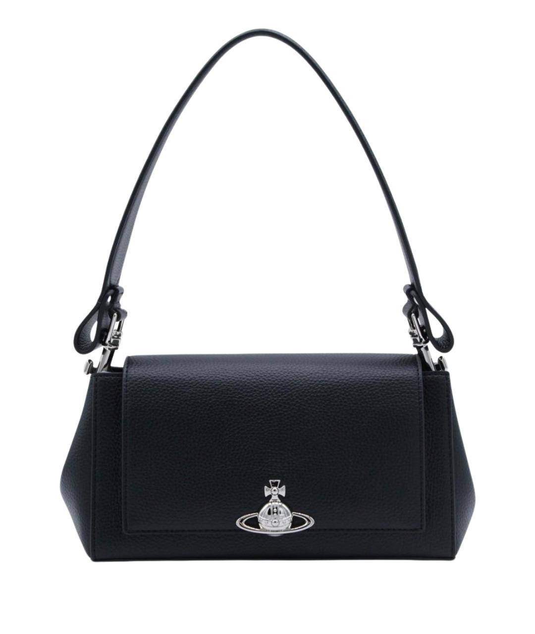 VIVIENNE WESTWOOD Черная сумка с короткими ручками, фото 1