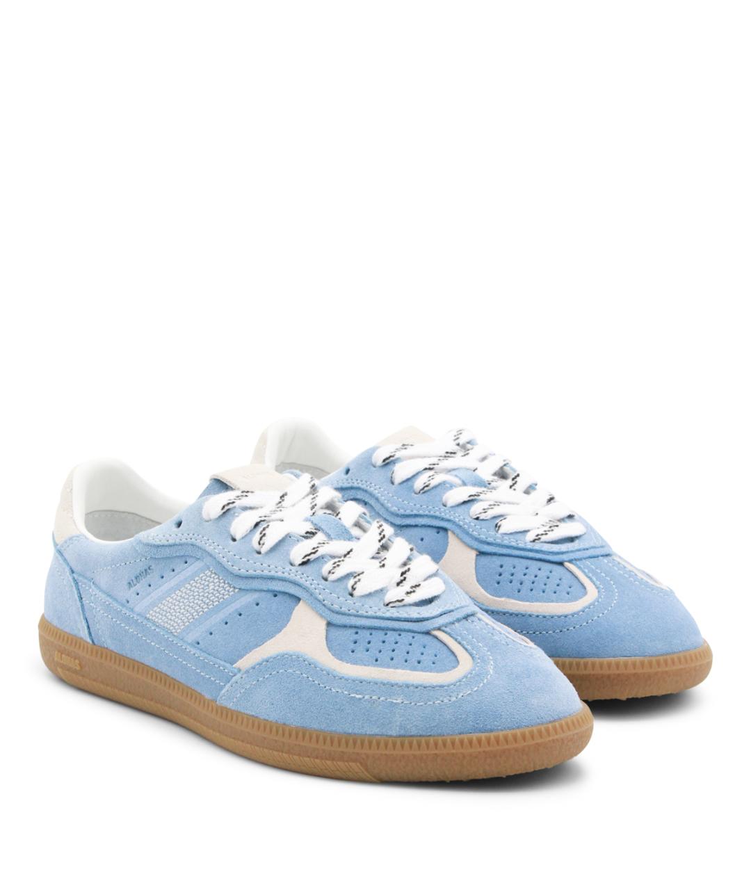 ALOHAS Синие кожаные кеды, фото 2