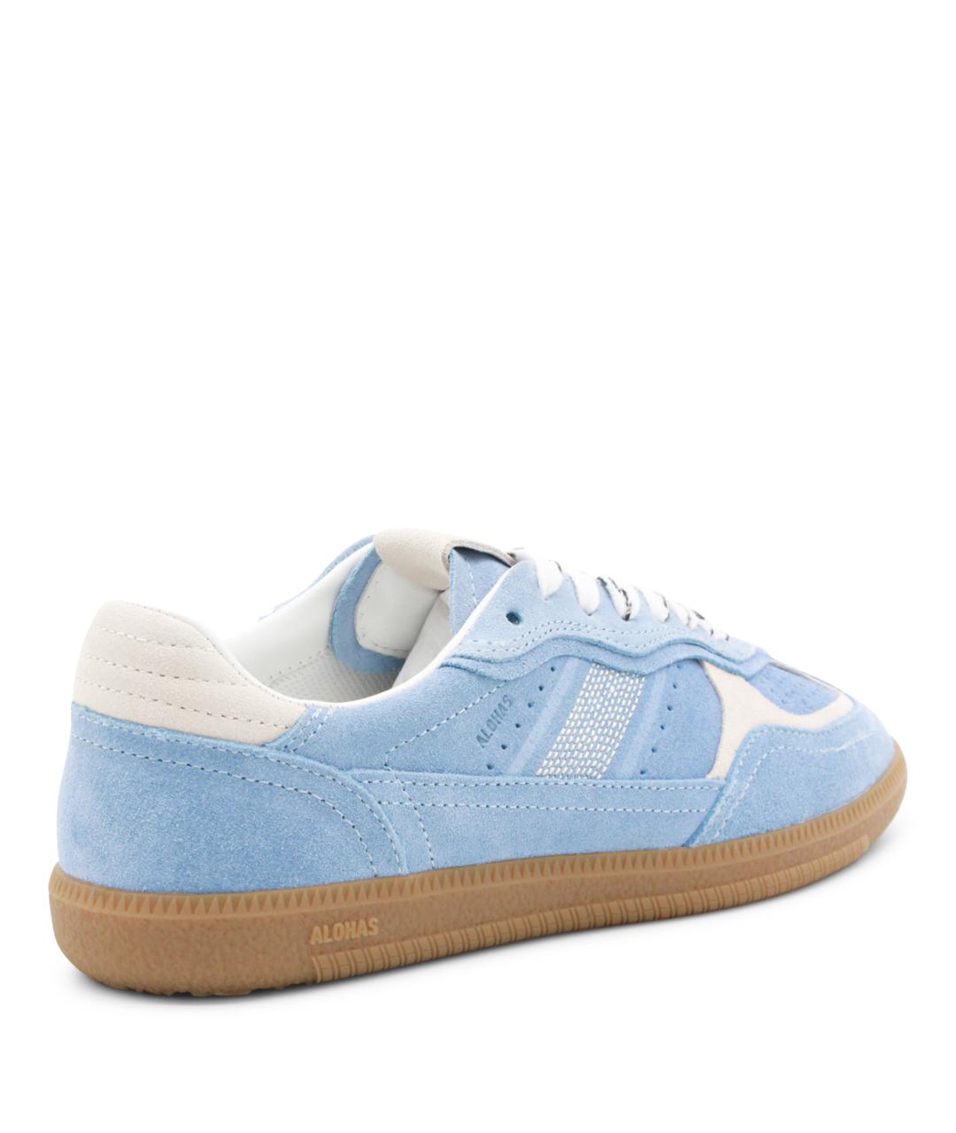 ALOHAS Синие кожаные кеды, фото 3