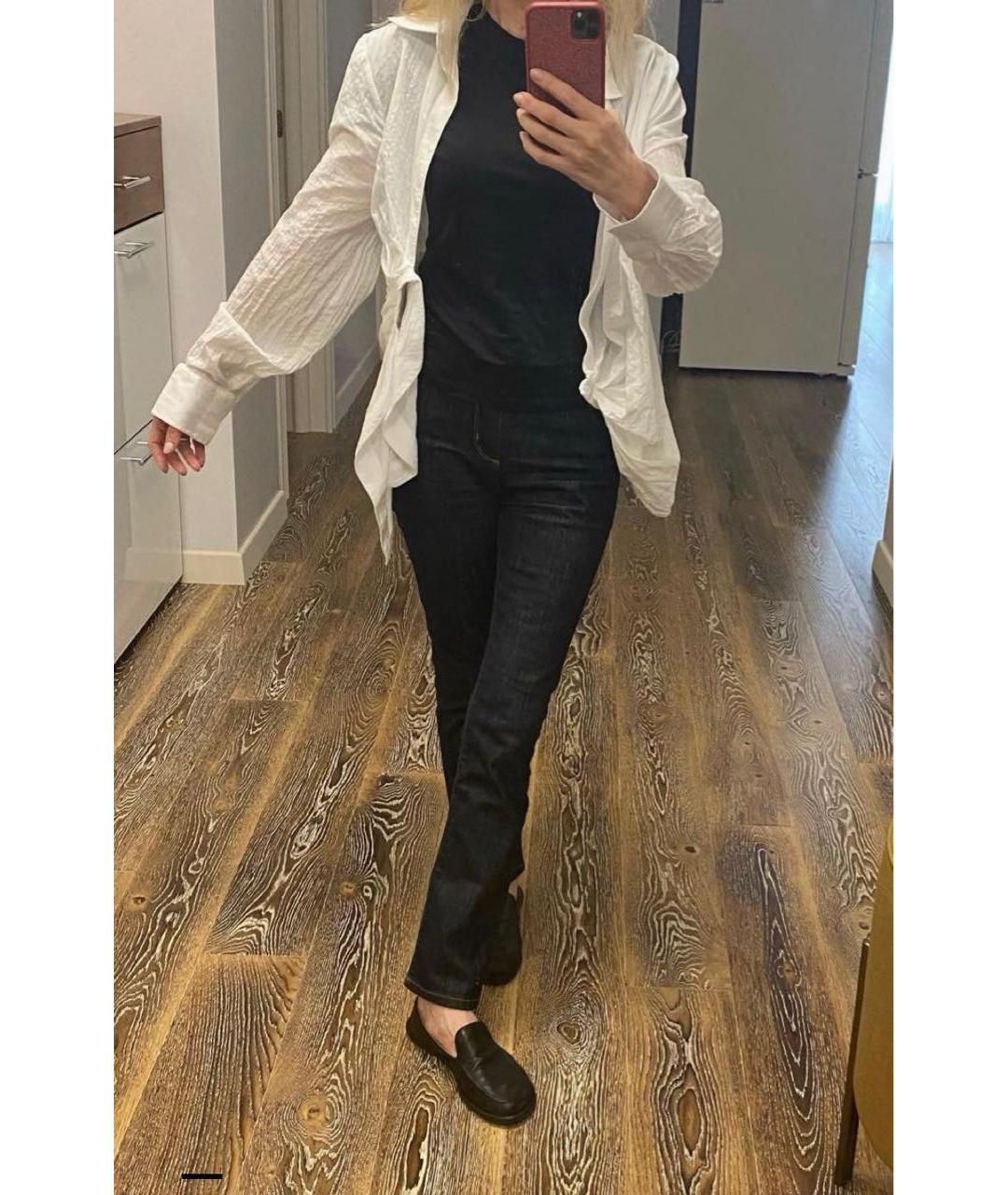 JACQUEMUS Белая хлопковая рубашка, фото 5