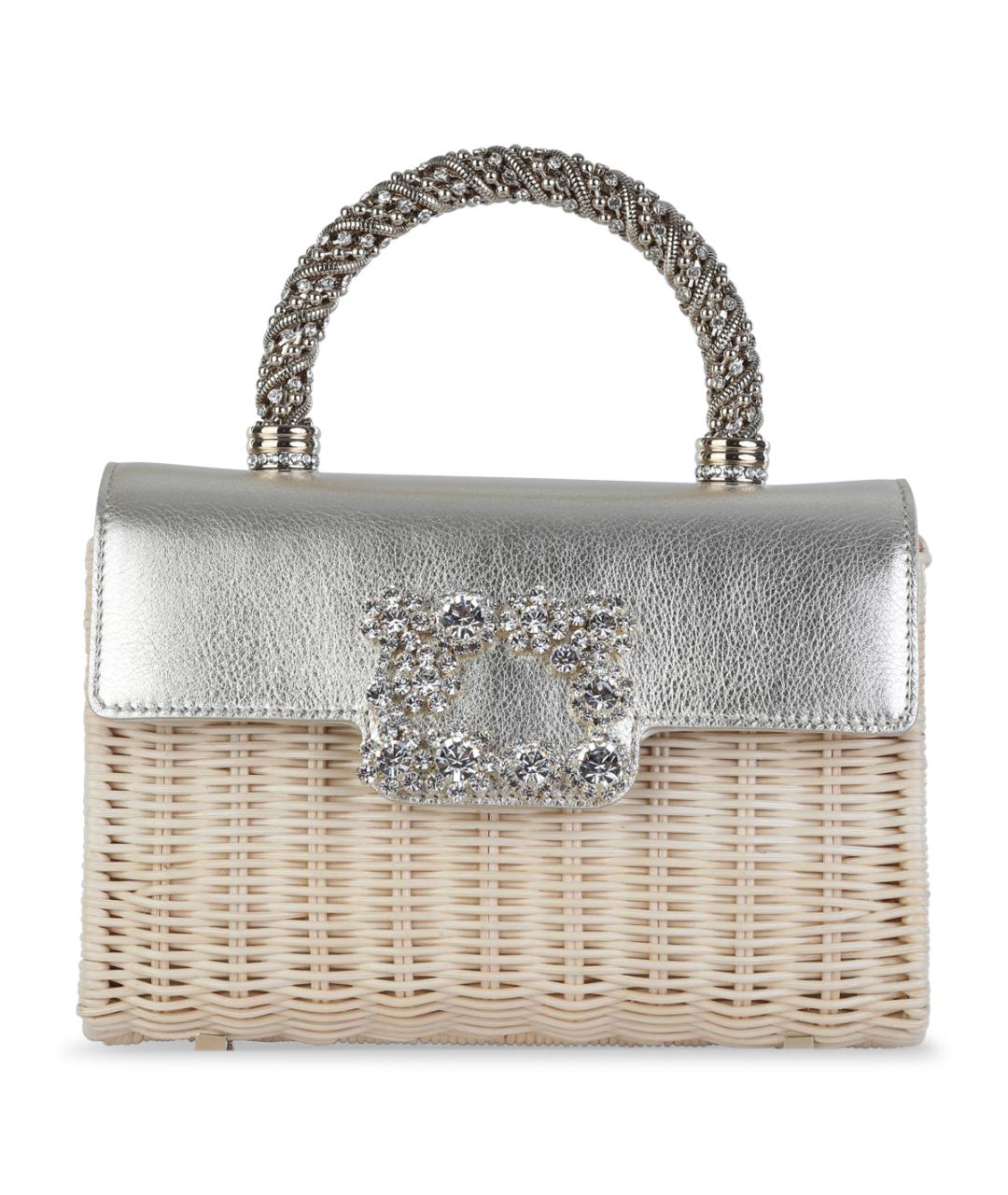 ROGER VIVIER Мульти пелетеная сумка тоут, фото 1