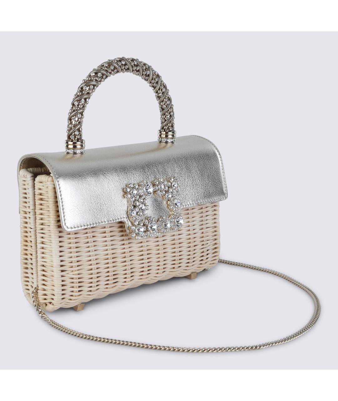 ROGER VIVIER Мульти пелетеная сумка тоут, фото 3