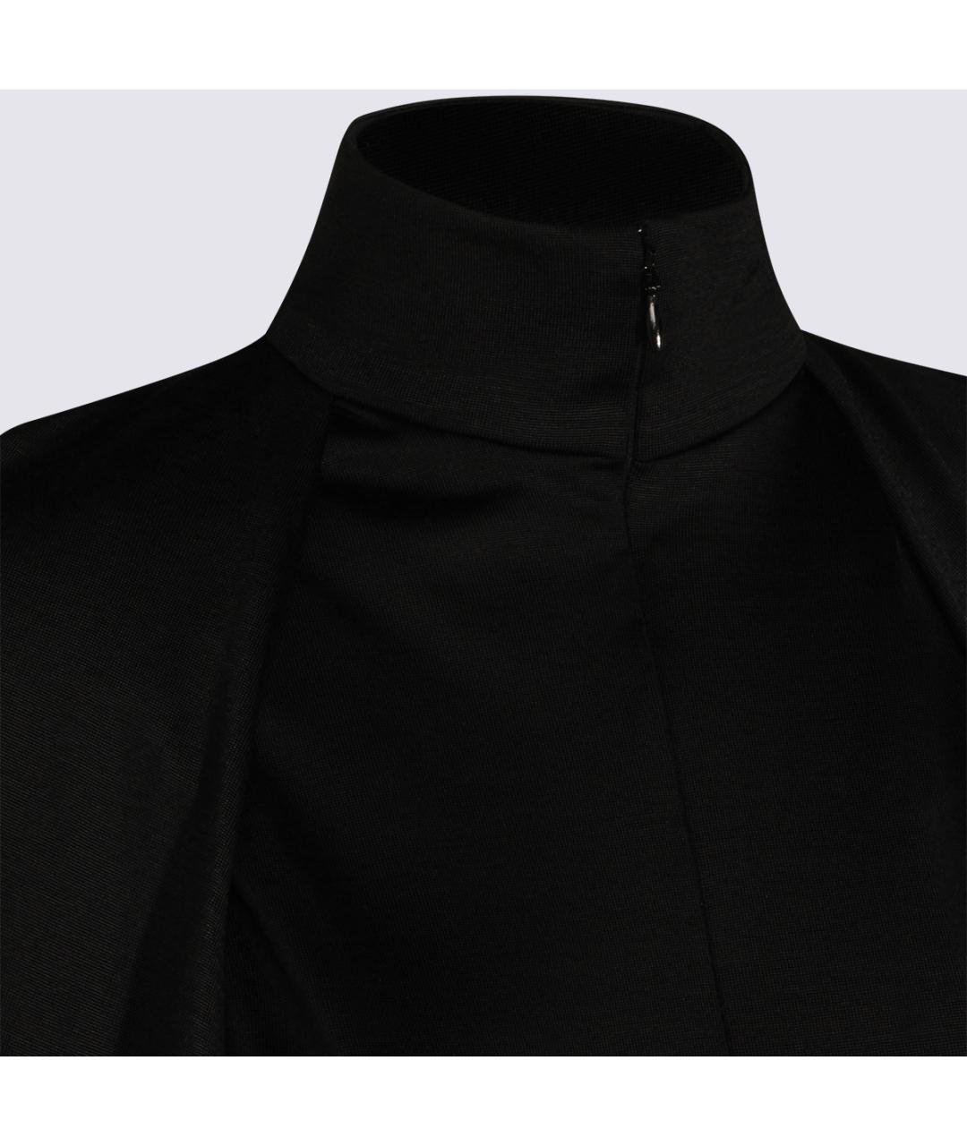 ALAIA Черный шерстяной комбинезон, фото 2