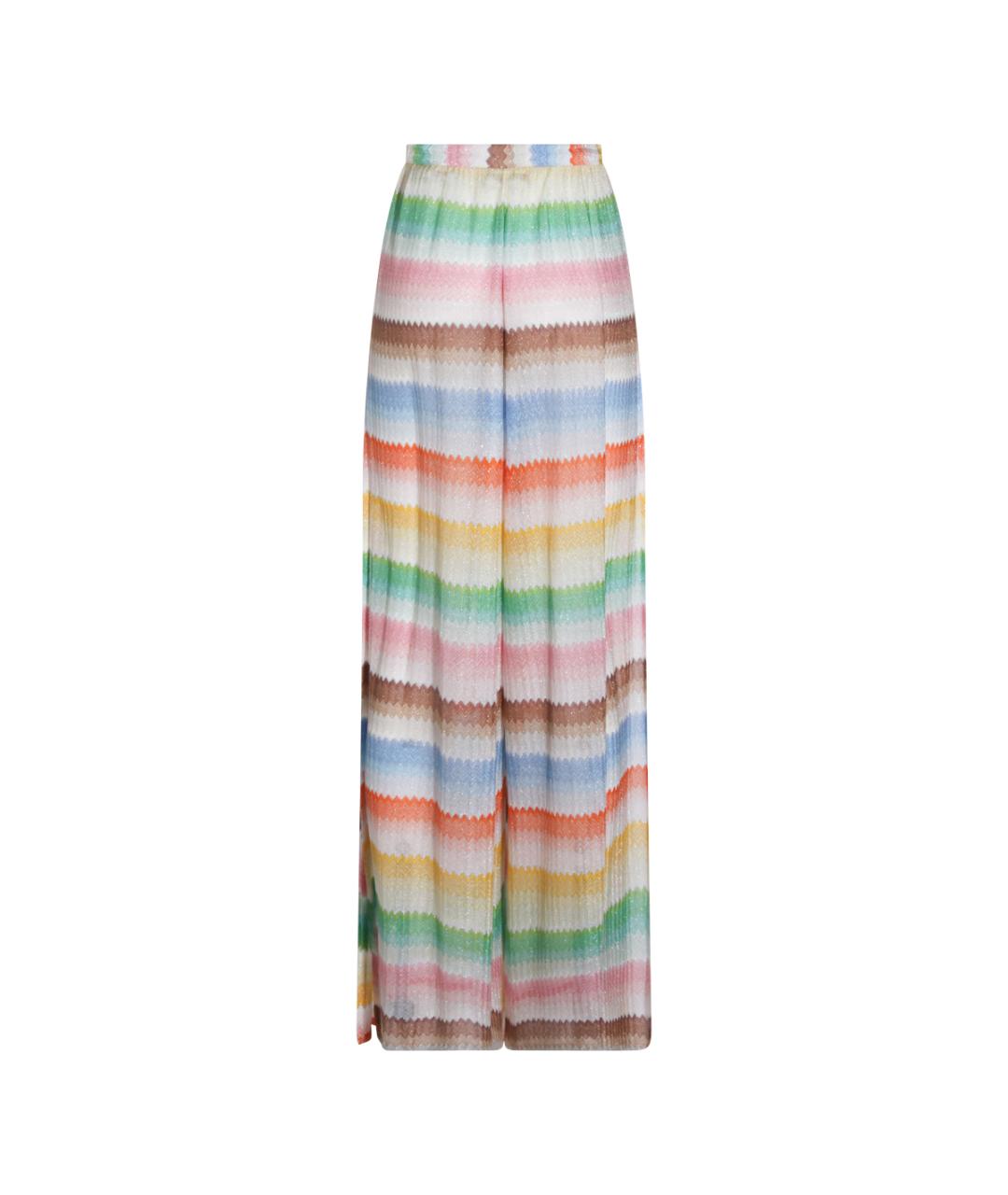 MISSONI Мульти вискозные брюки широкие, фото 2