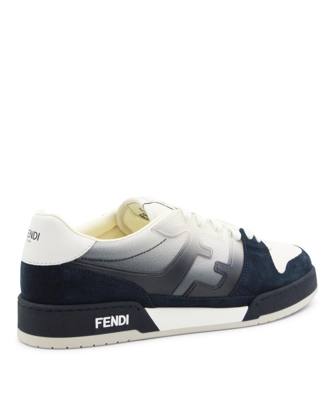 FENDI Мульти кожаные низкие кроссовки / кеды, фото 3