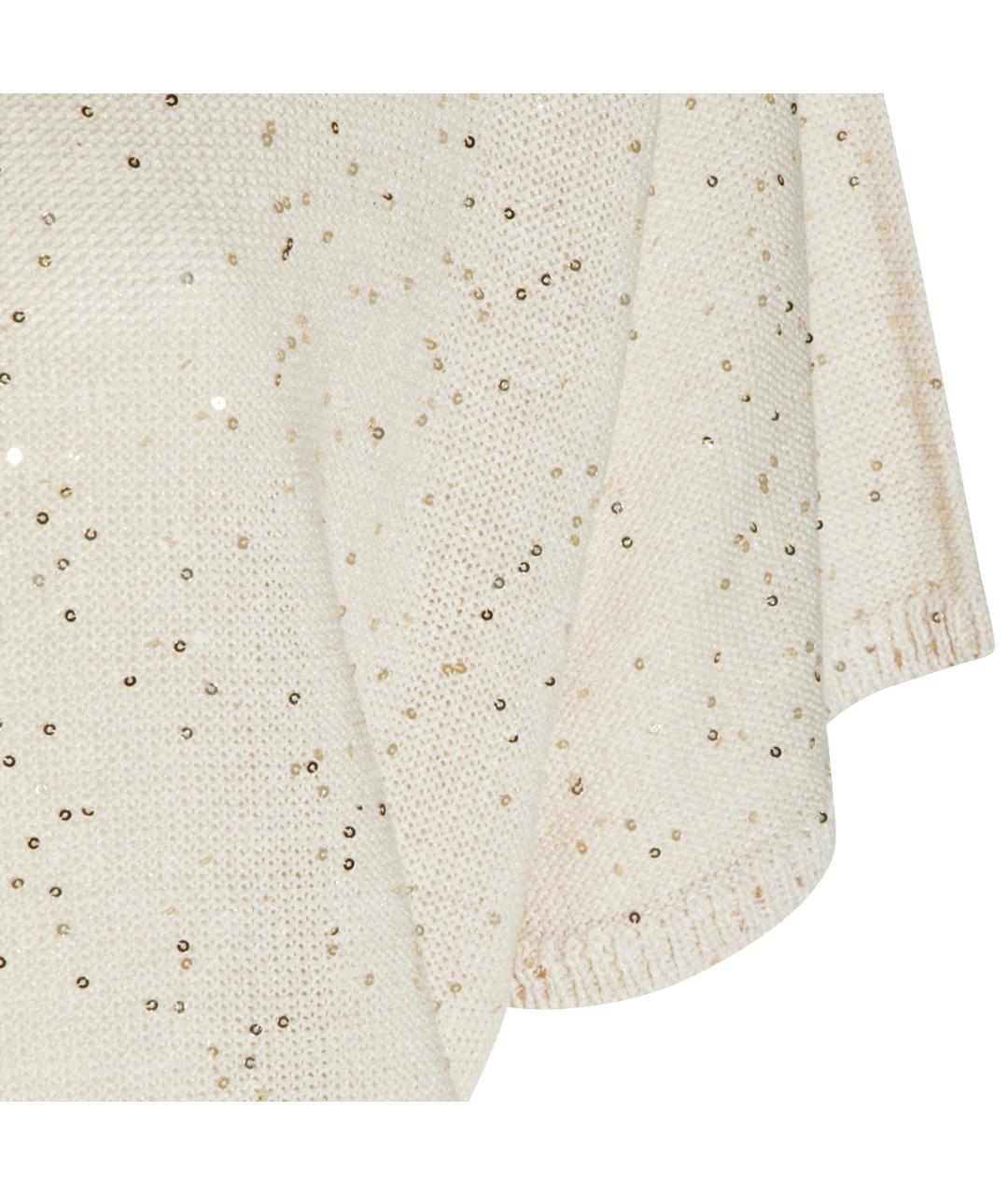 ANTONELLI FIRENZE Бежевый льняной джемпер / свитер, фото 3