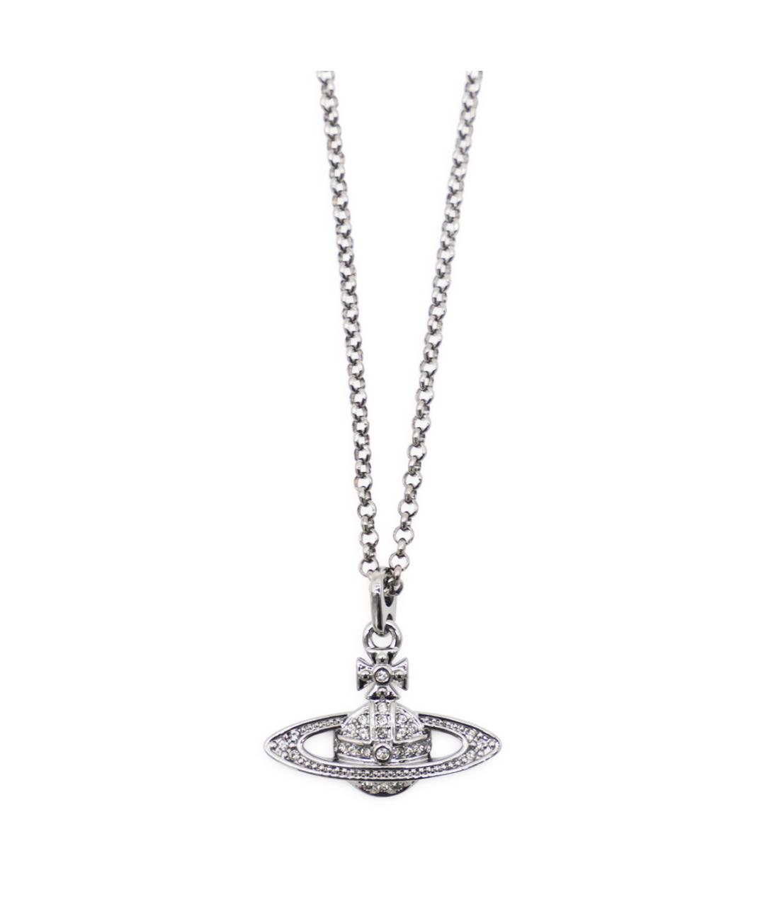 VIVIENNE WESTWOOD Серебряная латунная подвеска, фото 2