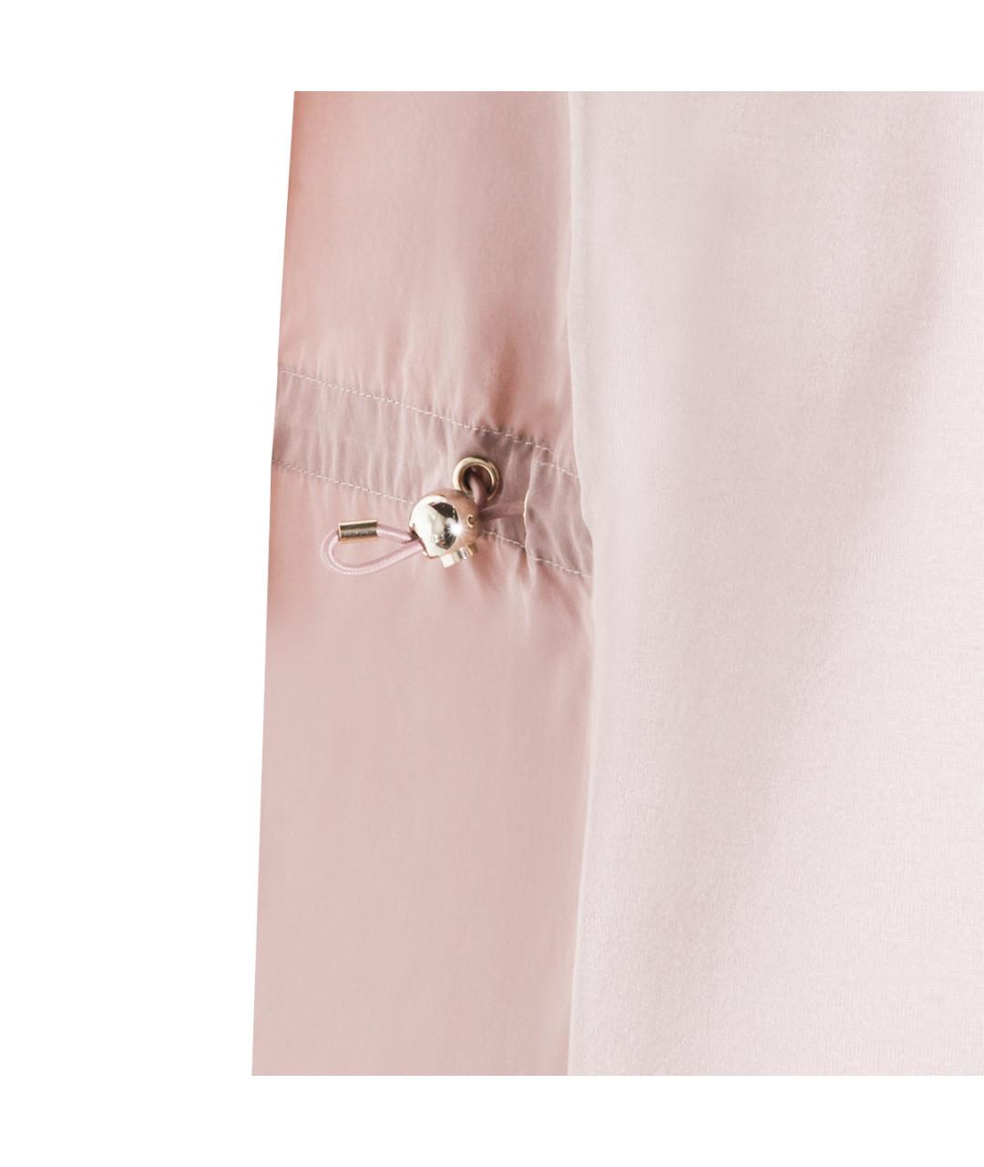 HERNO Розовая хлопковая футболка, фото 3