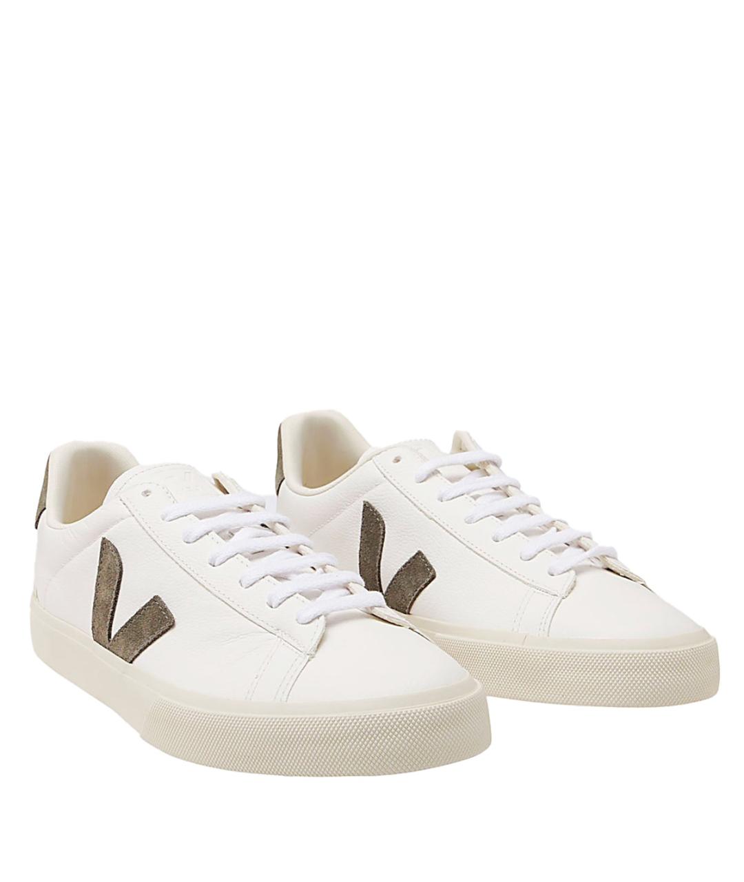 VEJA Белые кожаные низкие кроссовки / кеды, фото 2