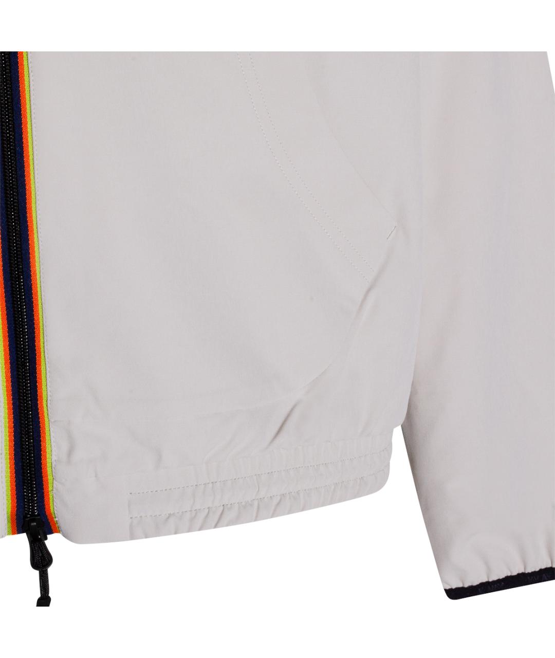 K-WAY Бежевая полиэстеровая куртка, фото 4