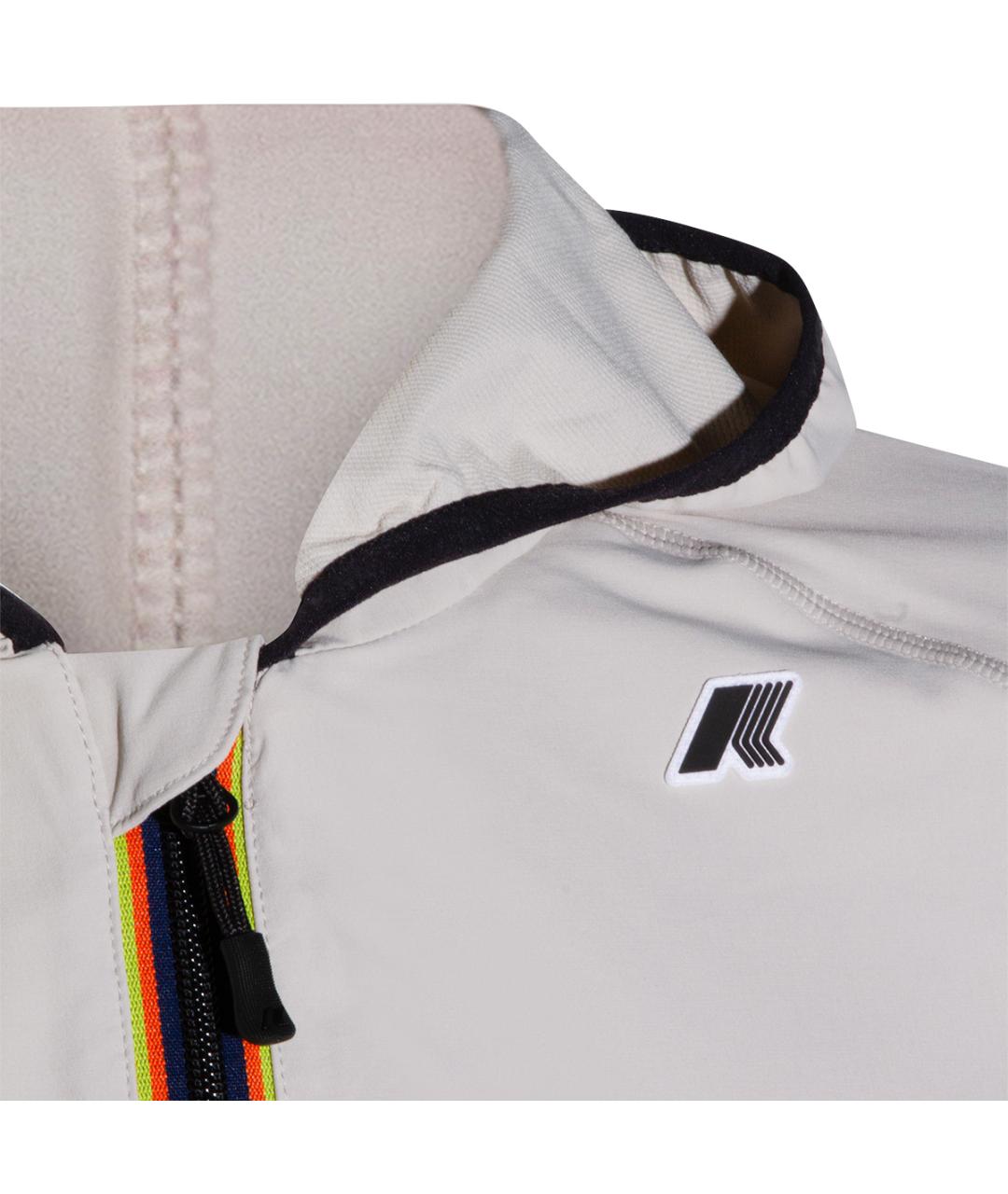 K-WAY Бежевая полиэстеровая куртка, фото 3