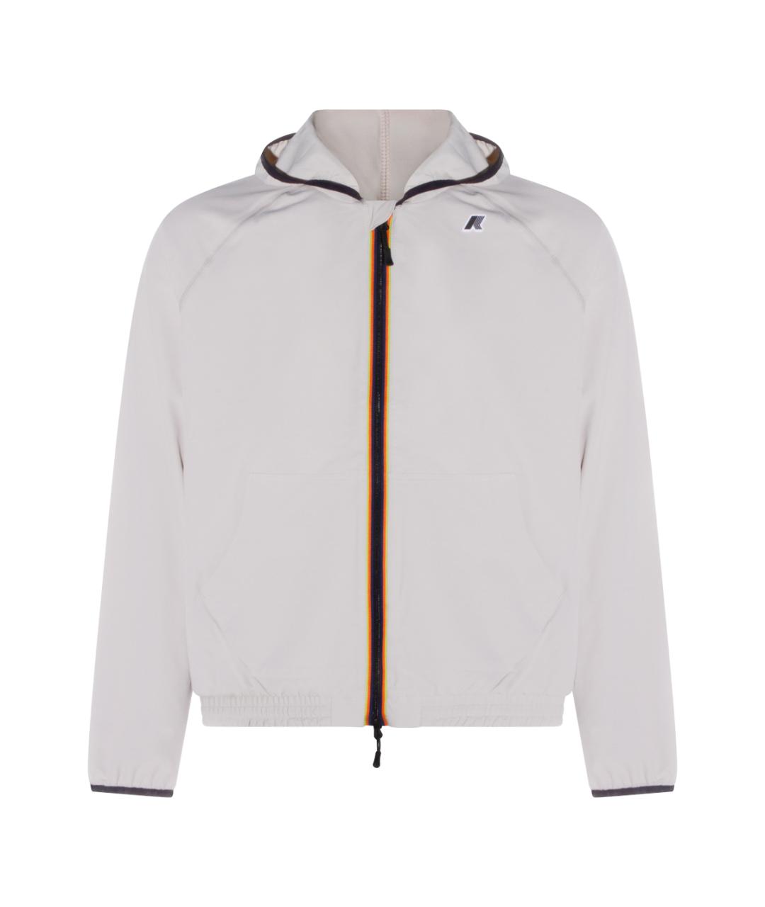 K-WAY Бежевая полиэстеровая куртка, фото 1