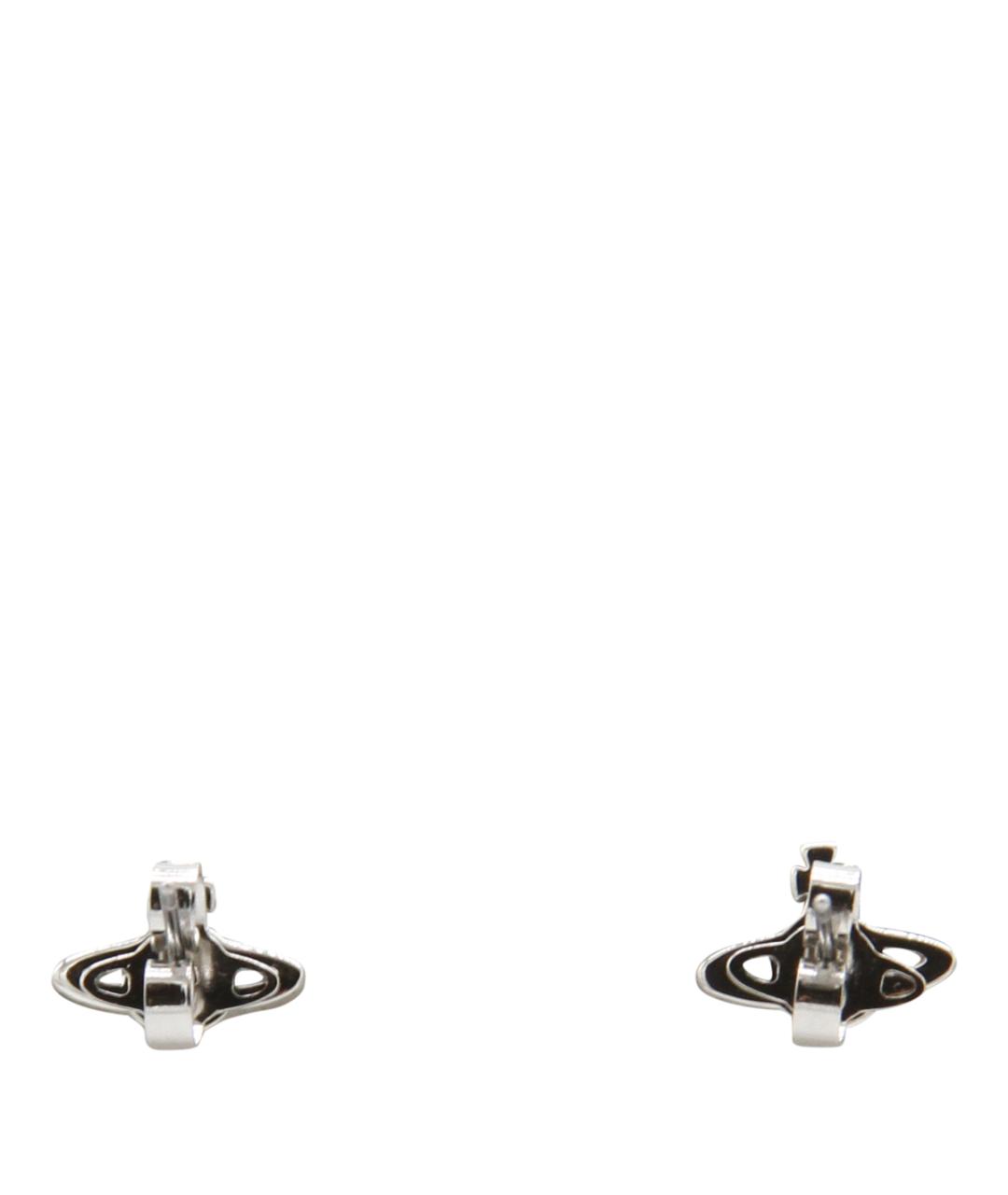 VIVIENNE WESTWOOD Серебряные металлические серьги, фото 2