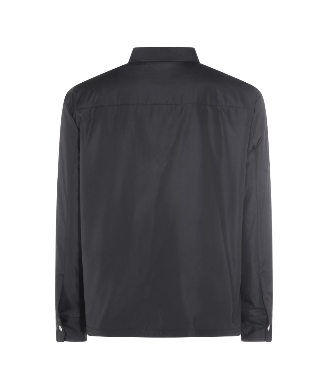 JIL SANDER Черная полиэстеровая куртка, фото 2