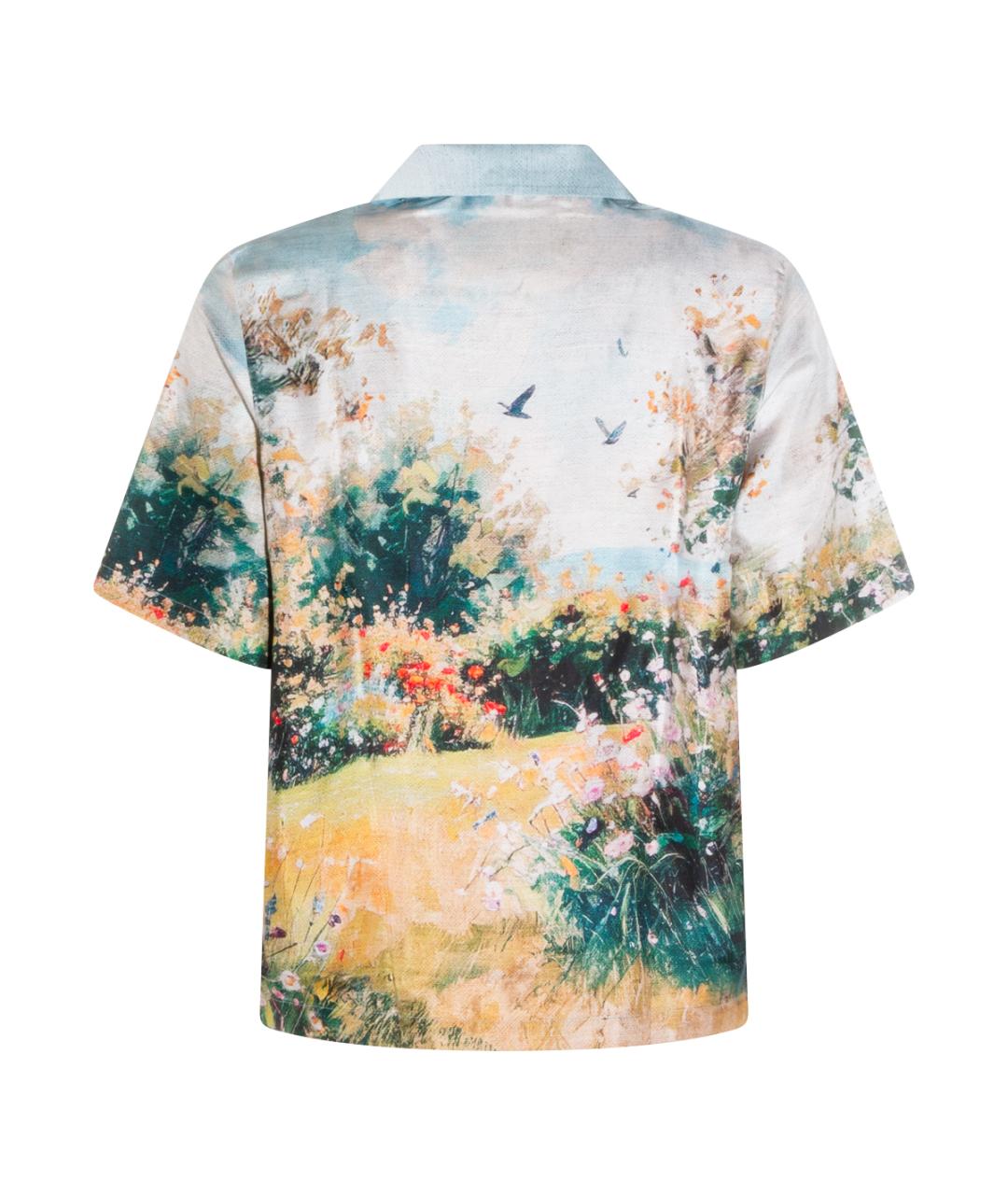 AMIRI Мульти шелковая кэжуал рубашка, фото 2