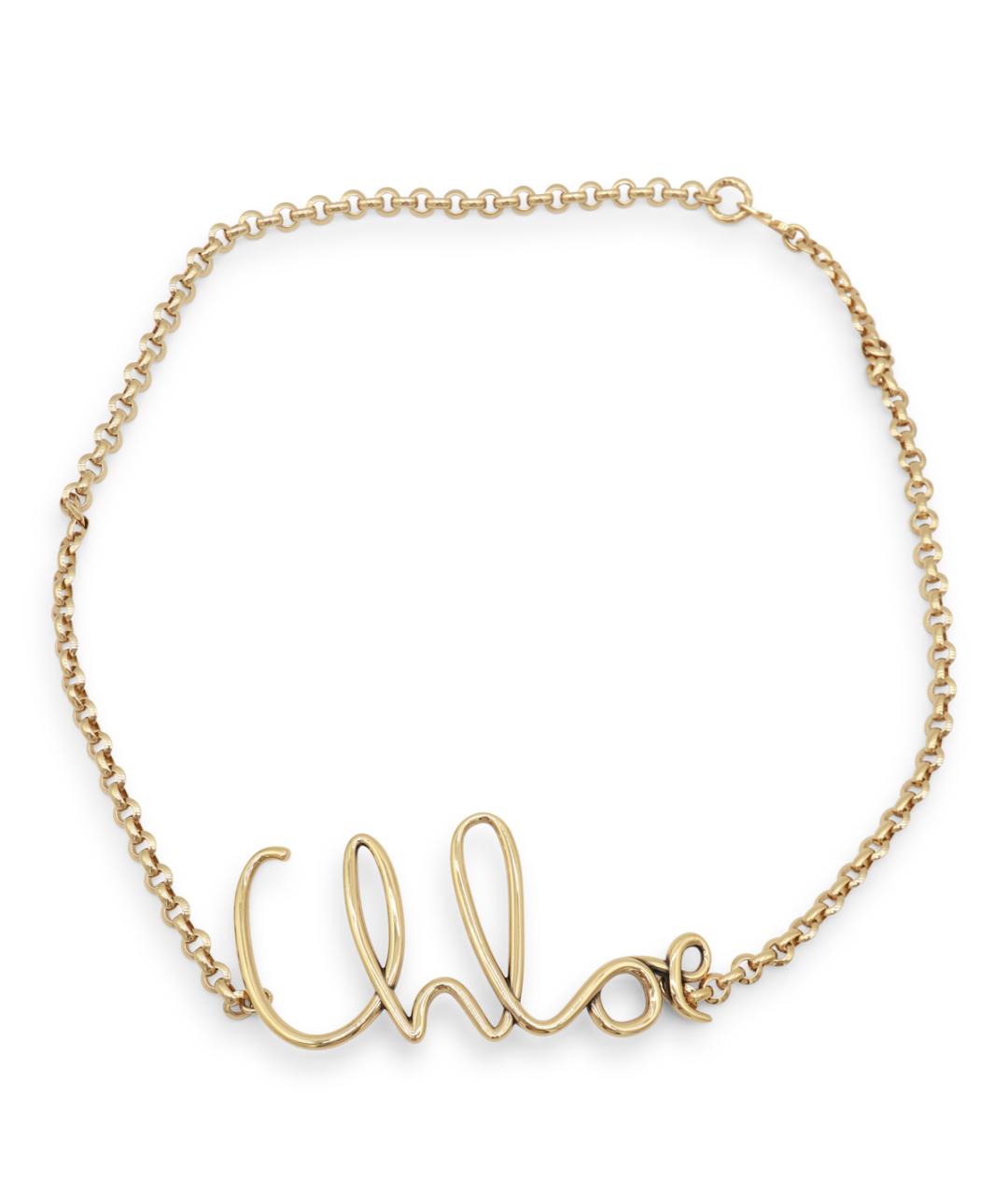 CHLOE Золотой ремень, фото 1