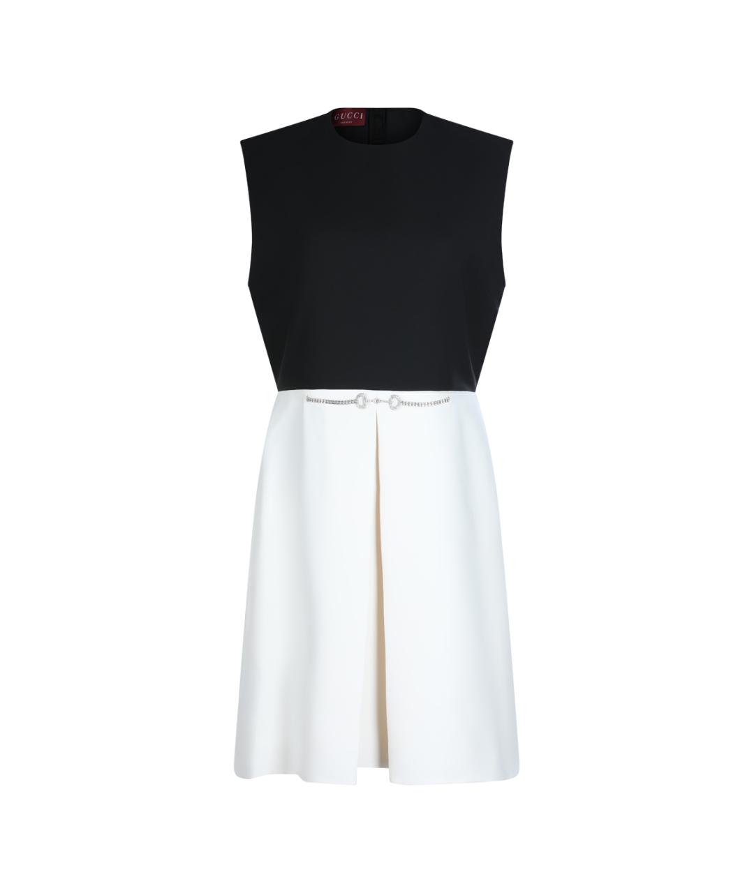 GUCCI Мульти шелковое коктейльное платье, фото 1