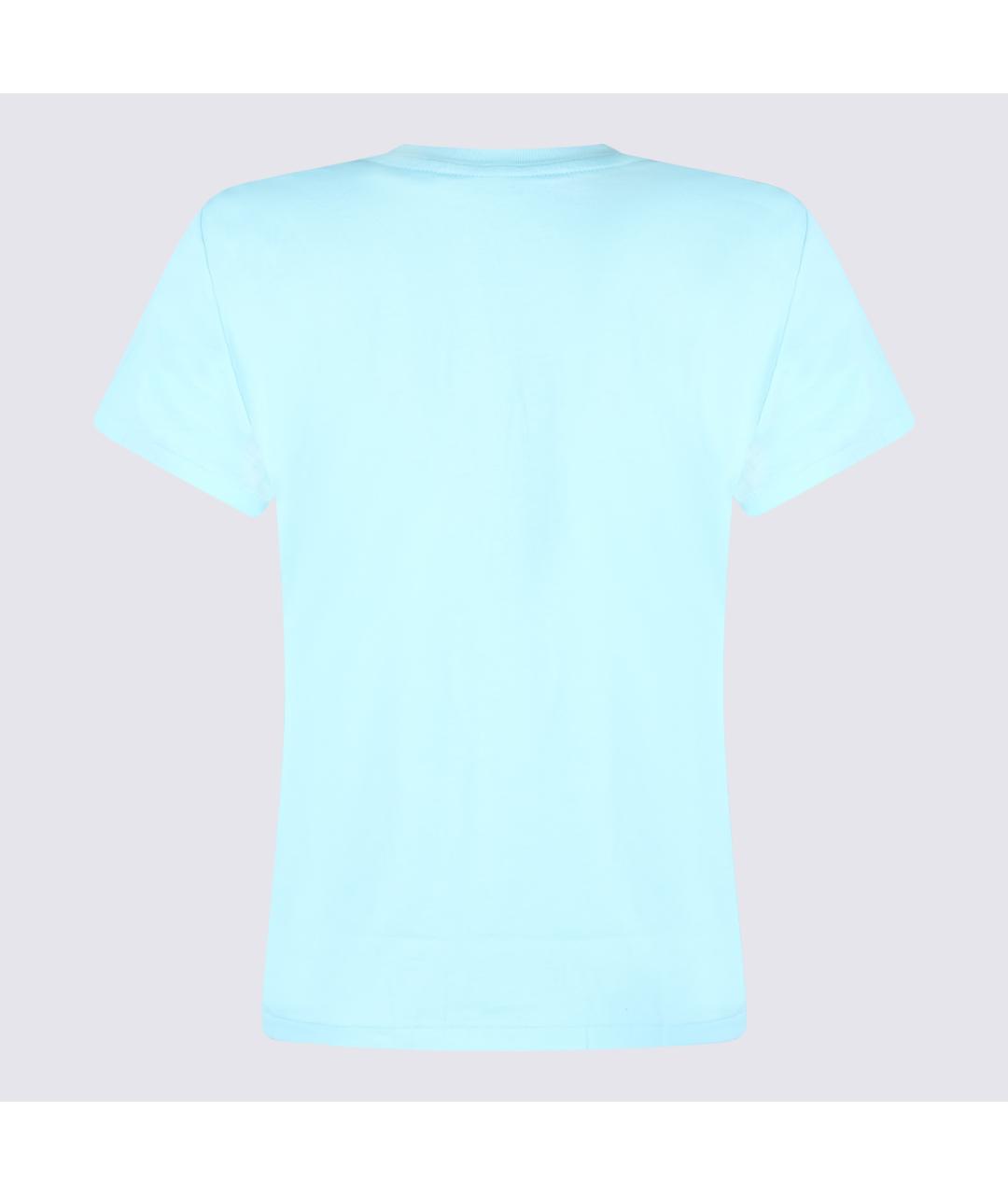 POLO RALPH LAUREN Бирюзовая хлопковая футболка, фото 3