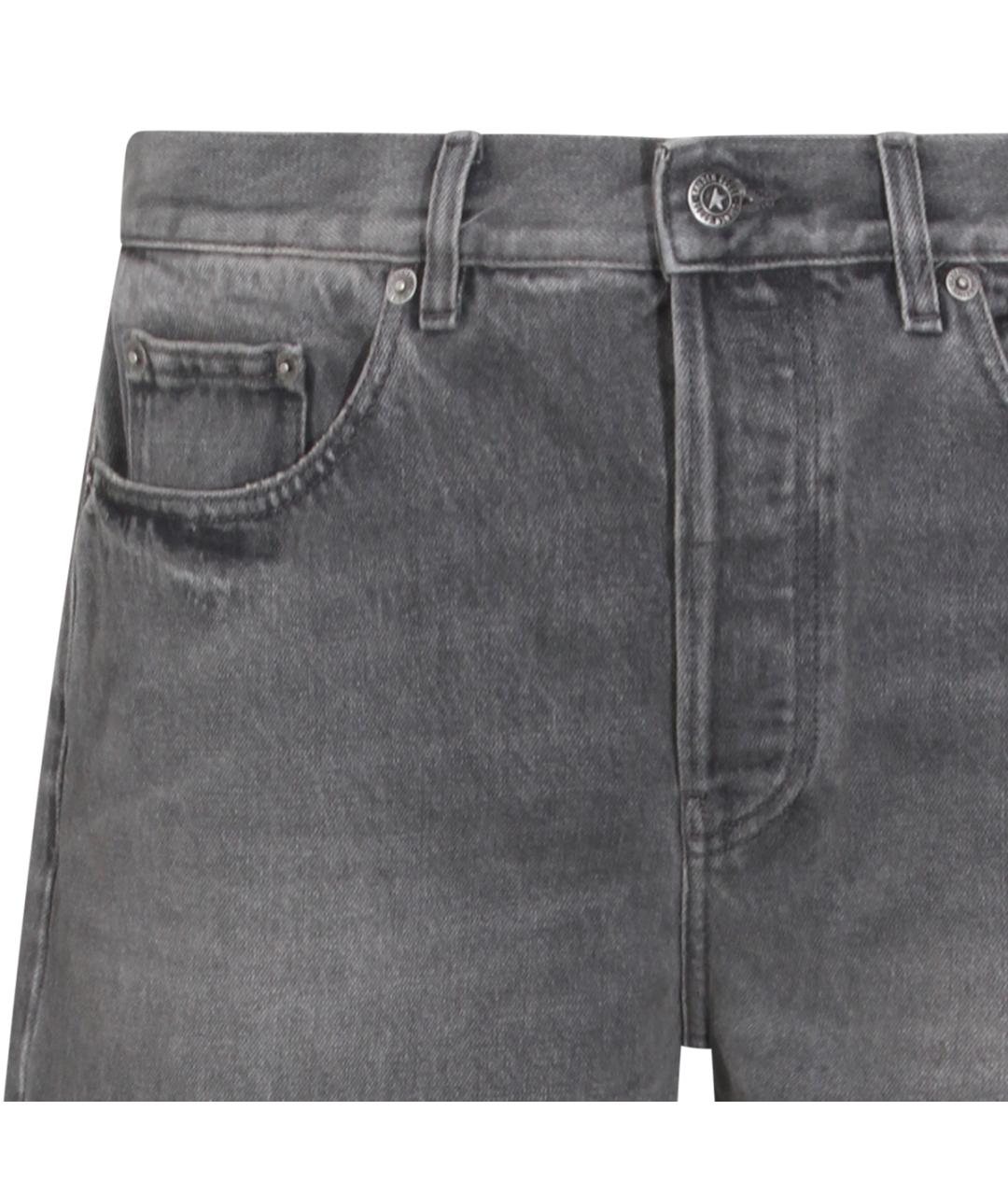 GOLDEN GOOSE DELUXE BRAND Серые прямые джинсы, фото 3