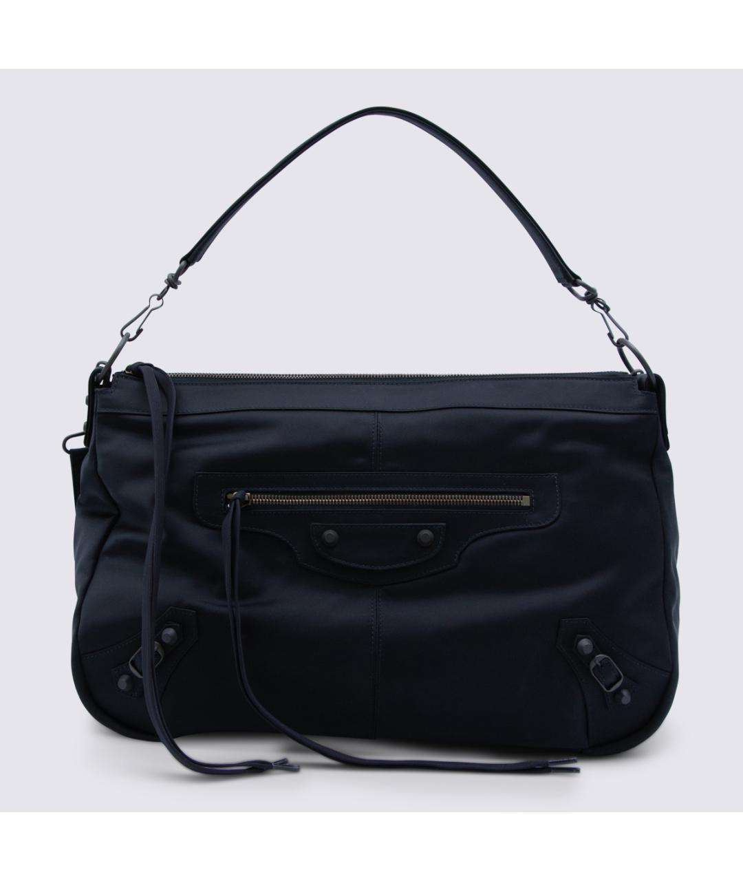 BALENCIAGA Черная синтетическая сумка на плечо, фото 2