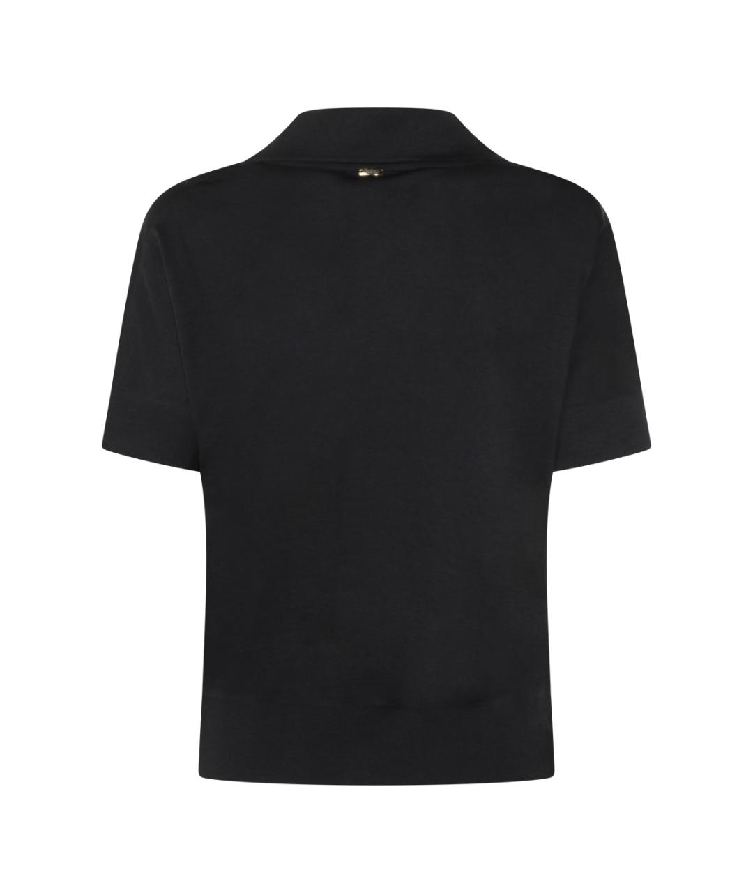 HERNO Темно-синяя футболка, фото 2