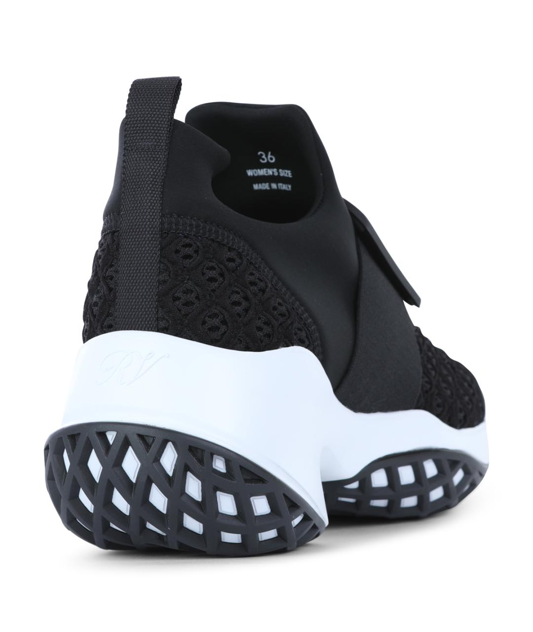 ROGER VIVIER Черные текстильные кроссовки, фото 3