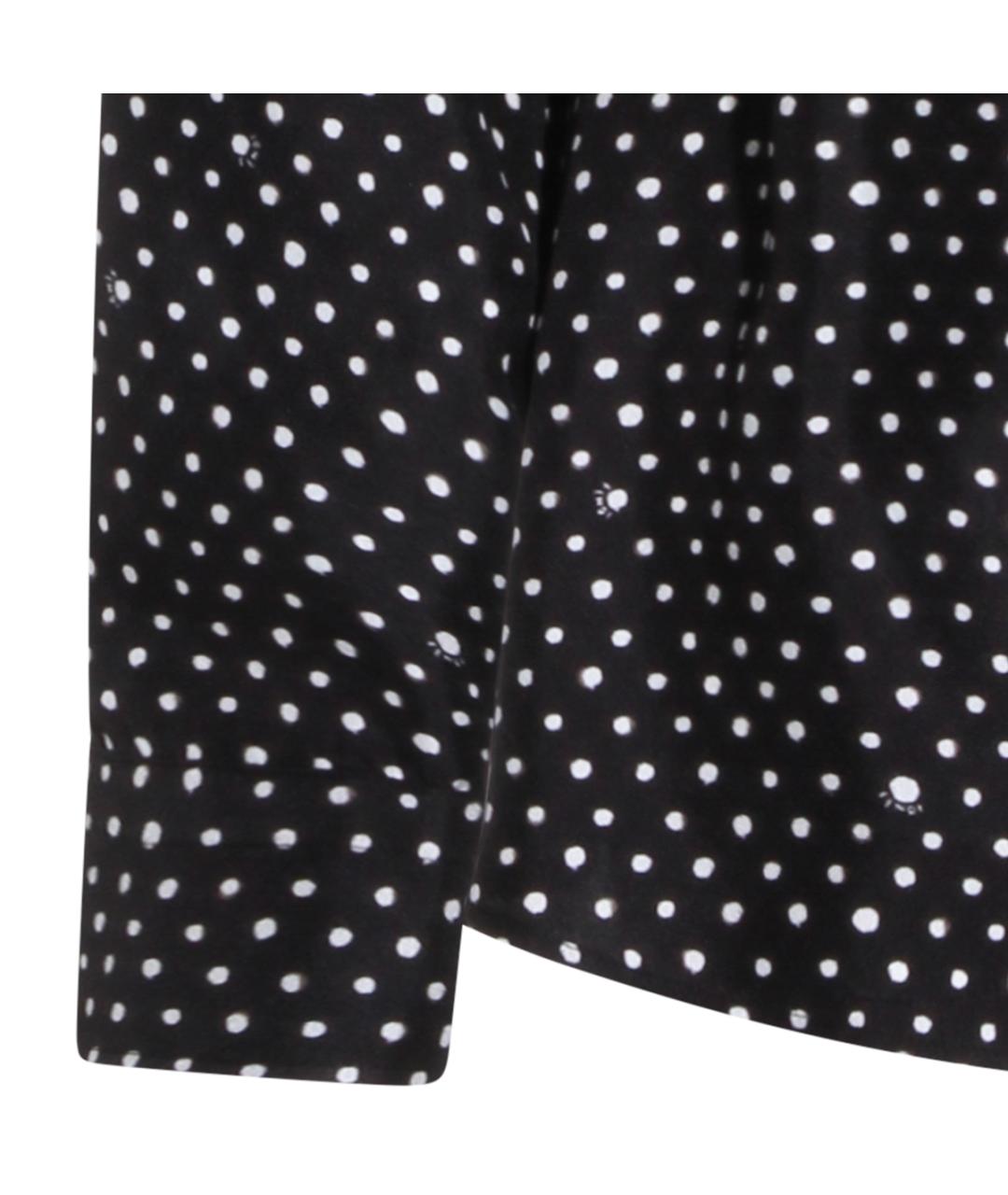 FENDI Черная шелковая кэжуал рубашка, фото 4