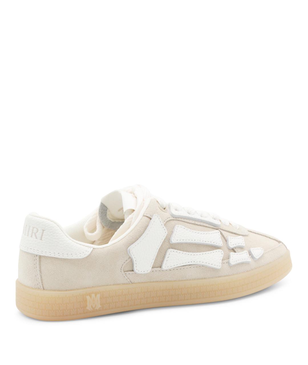 AMIRI Бежевые замшевые кеды, фото 3