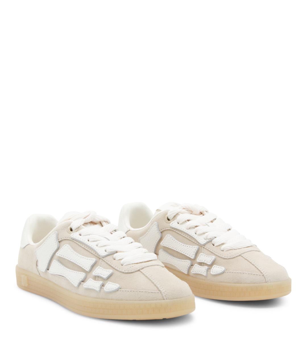 AMIRI Бежевые замшевые кеды, фото 2