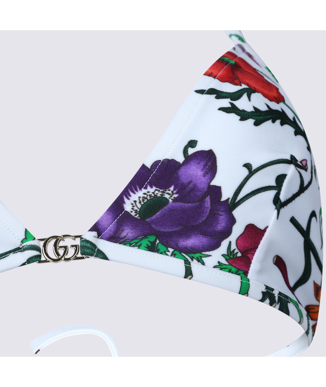 GUCCI Мульти синтетический купальник, фото 4