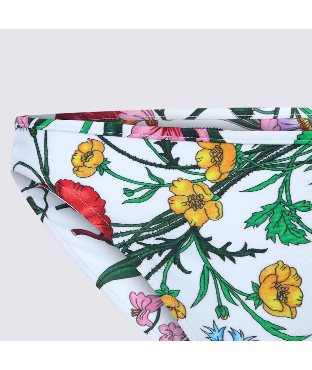 GUCCI Мульти синтетический купальник, фото 5