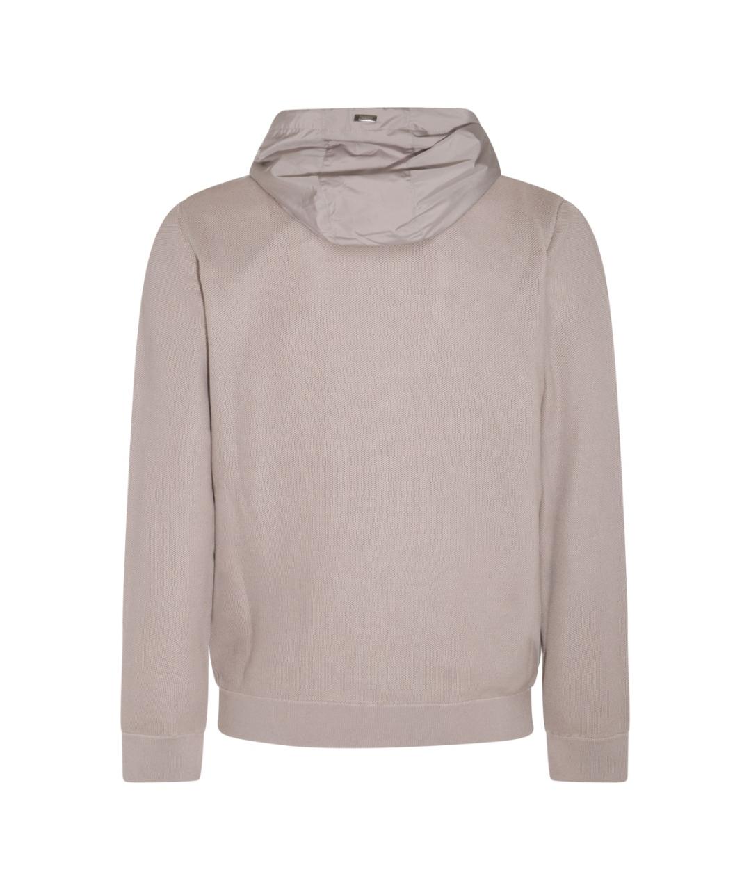 HERNO Бежевая хлопковая куртка, фото 2