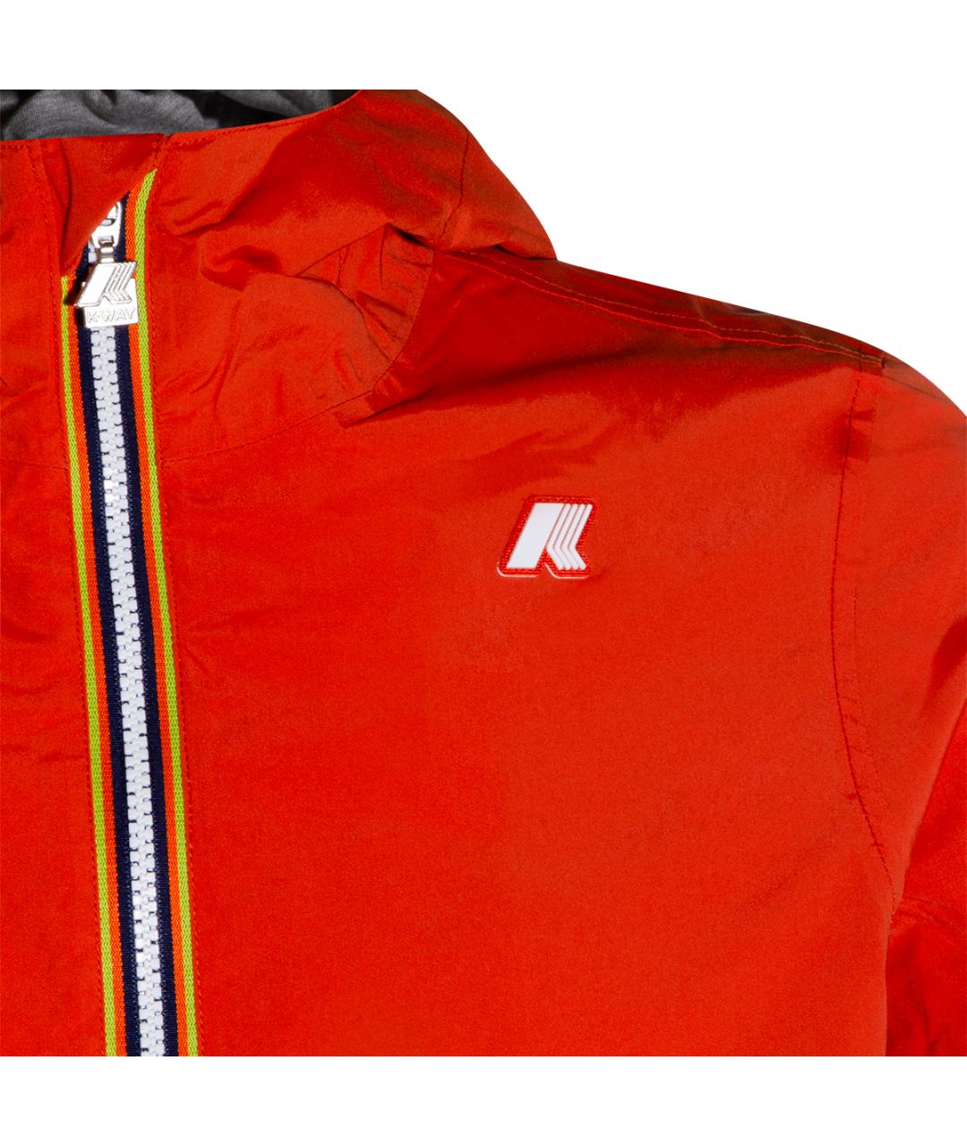 K-WAY Оранжевая полиамидовая куртка, фото 3