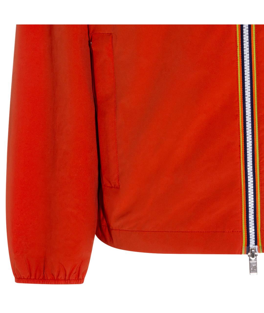 K-WAY Оранжевая полиамидовая куртка, фото 4