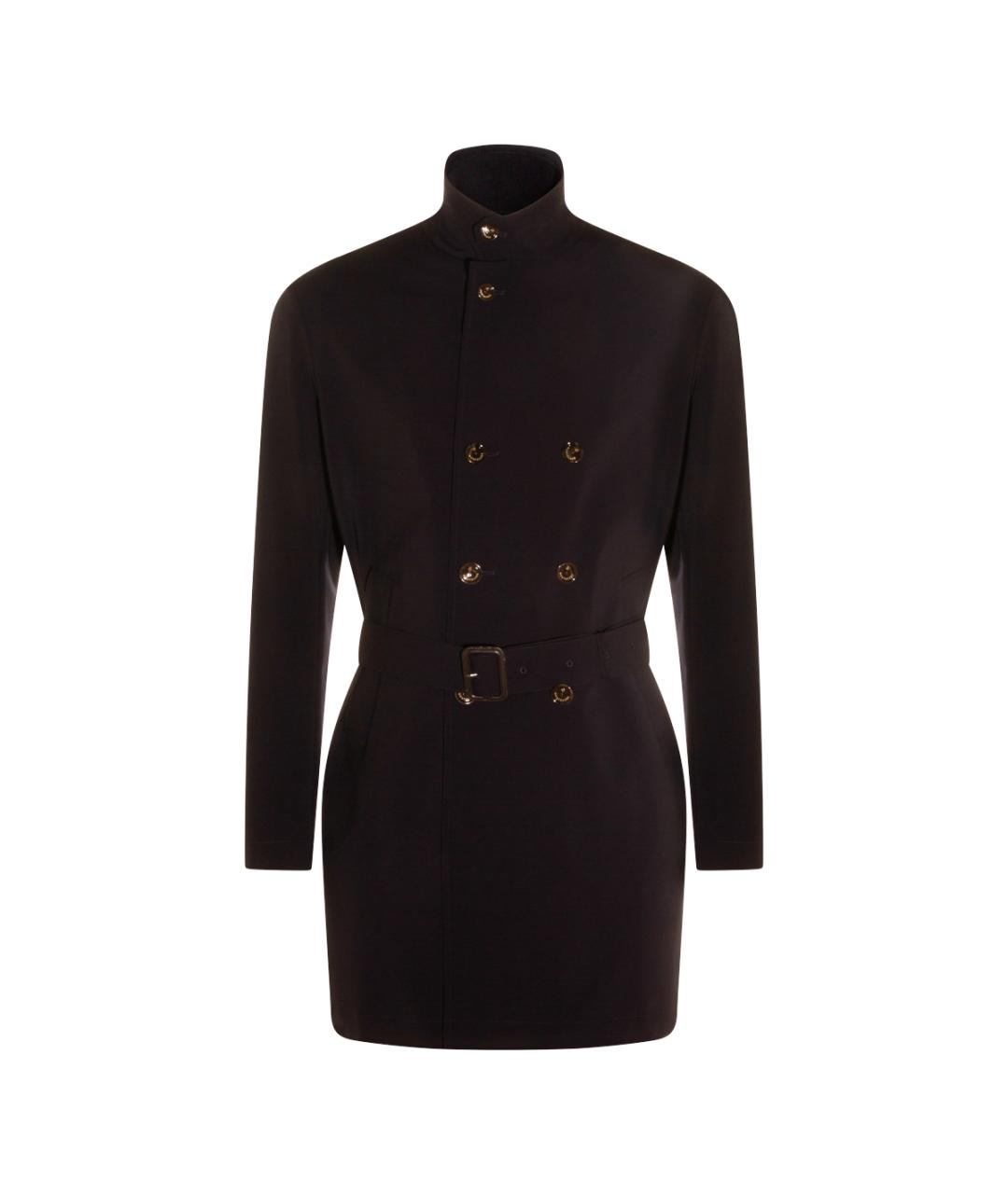 MONTECORE Темно-синий полиамидовый тренч / плащ, фото 1