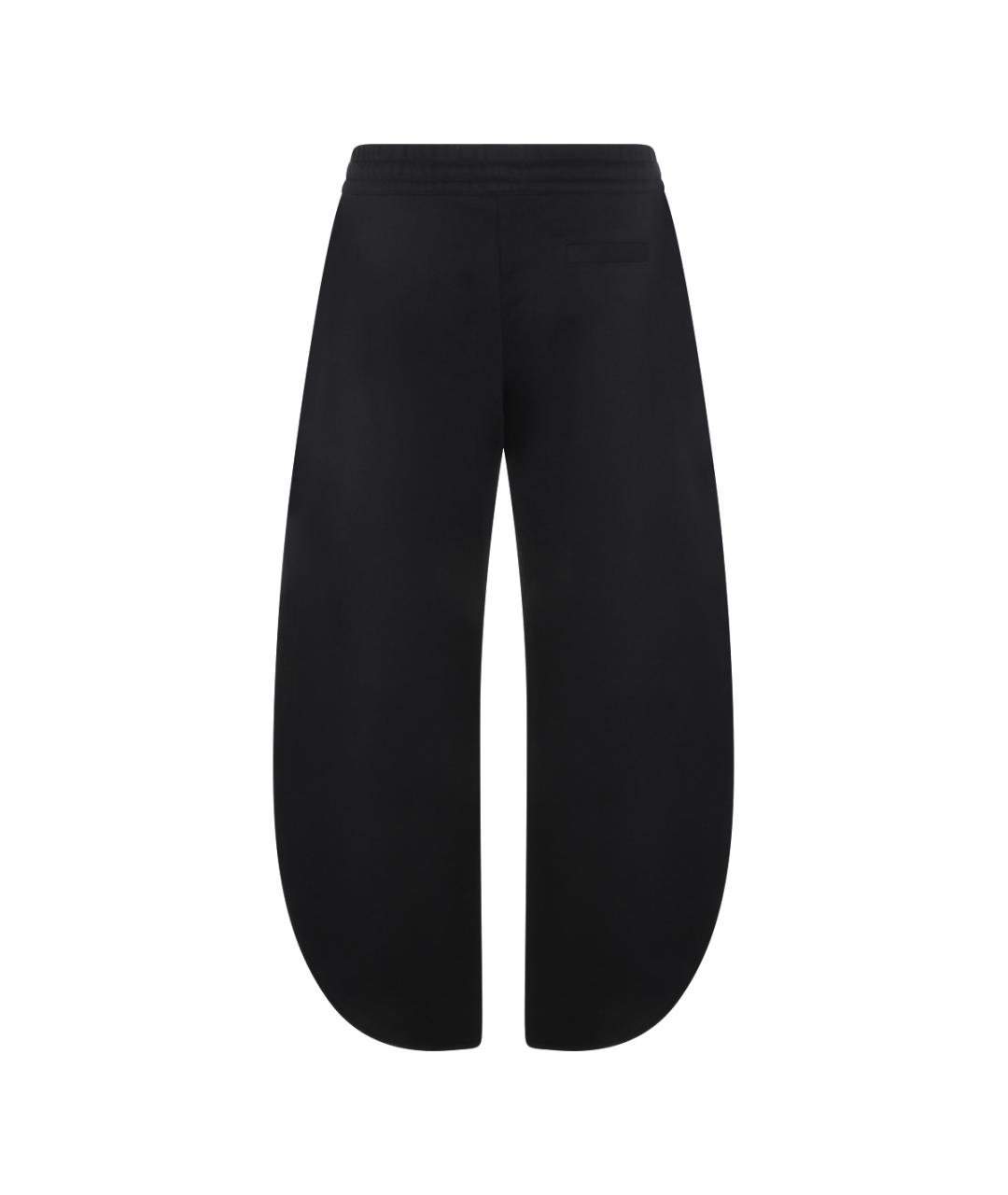 ALAIA Черные хлопковые прямые брюки, фото 2