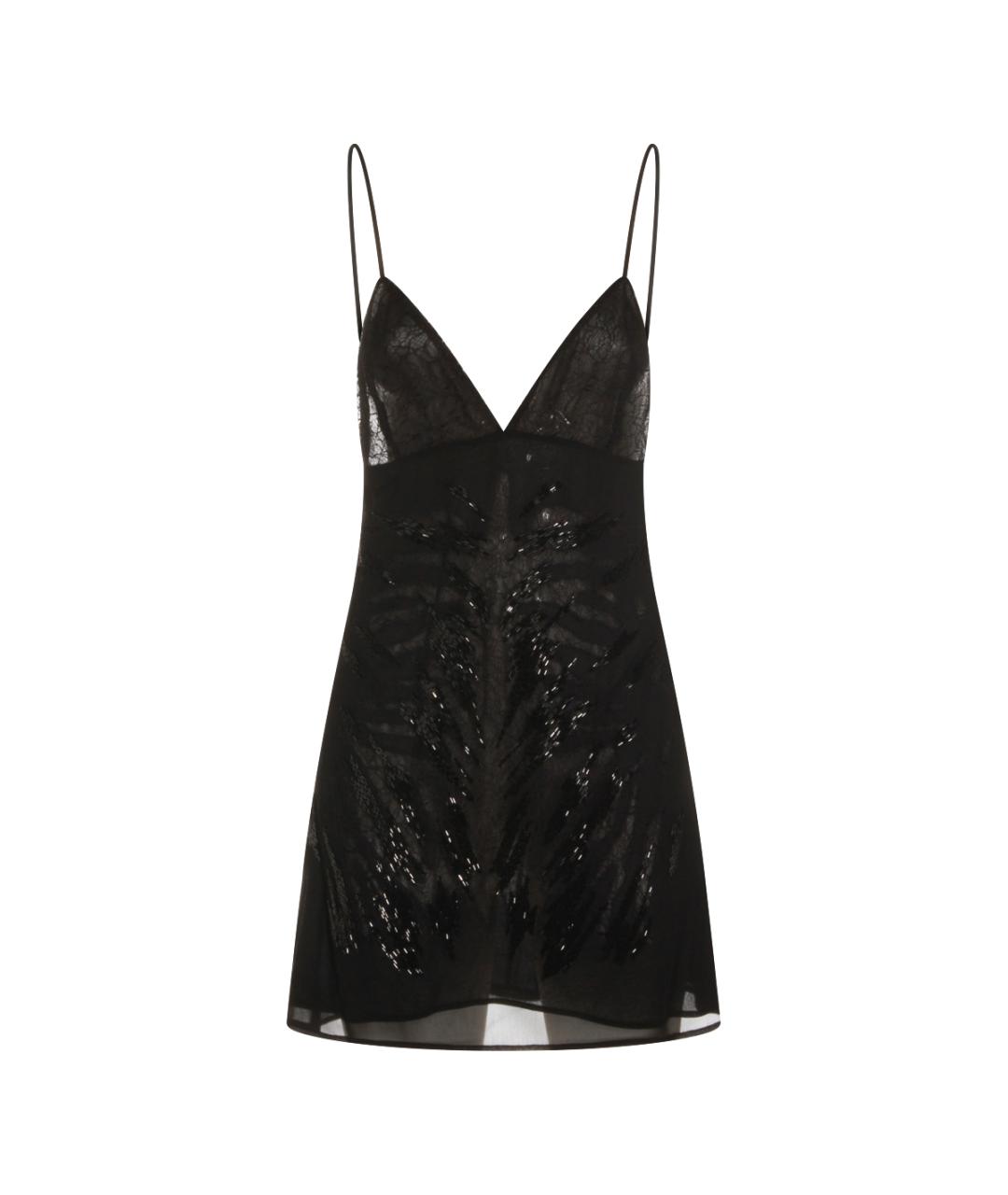 BLUMARINE Черное вискозное вечернее платье, фото 1