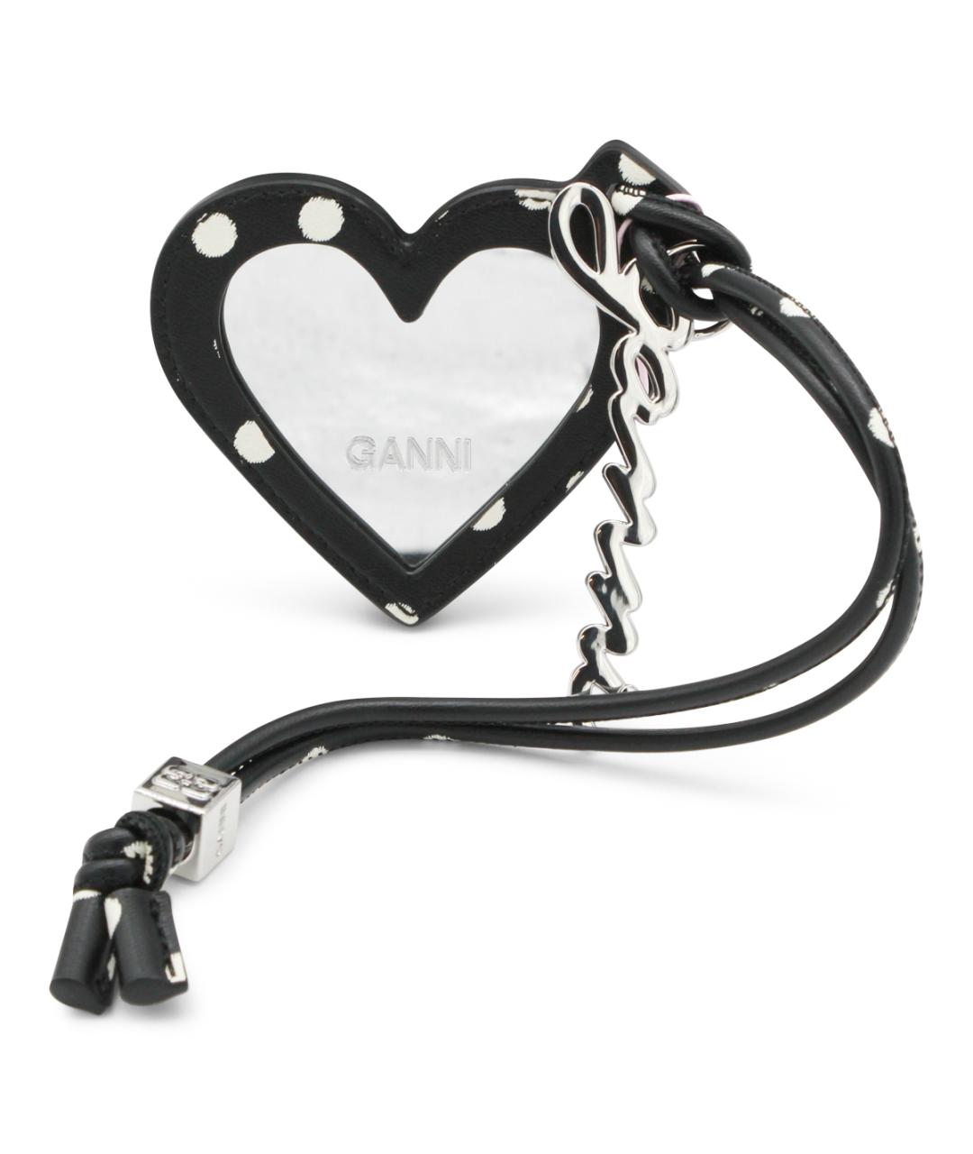 GANNI Черный брелок, фото 1