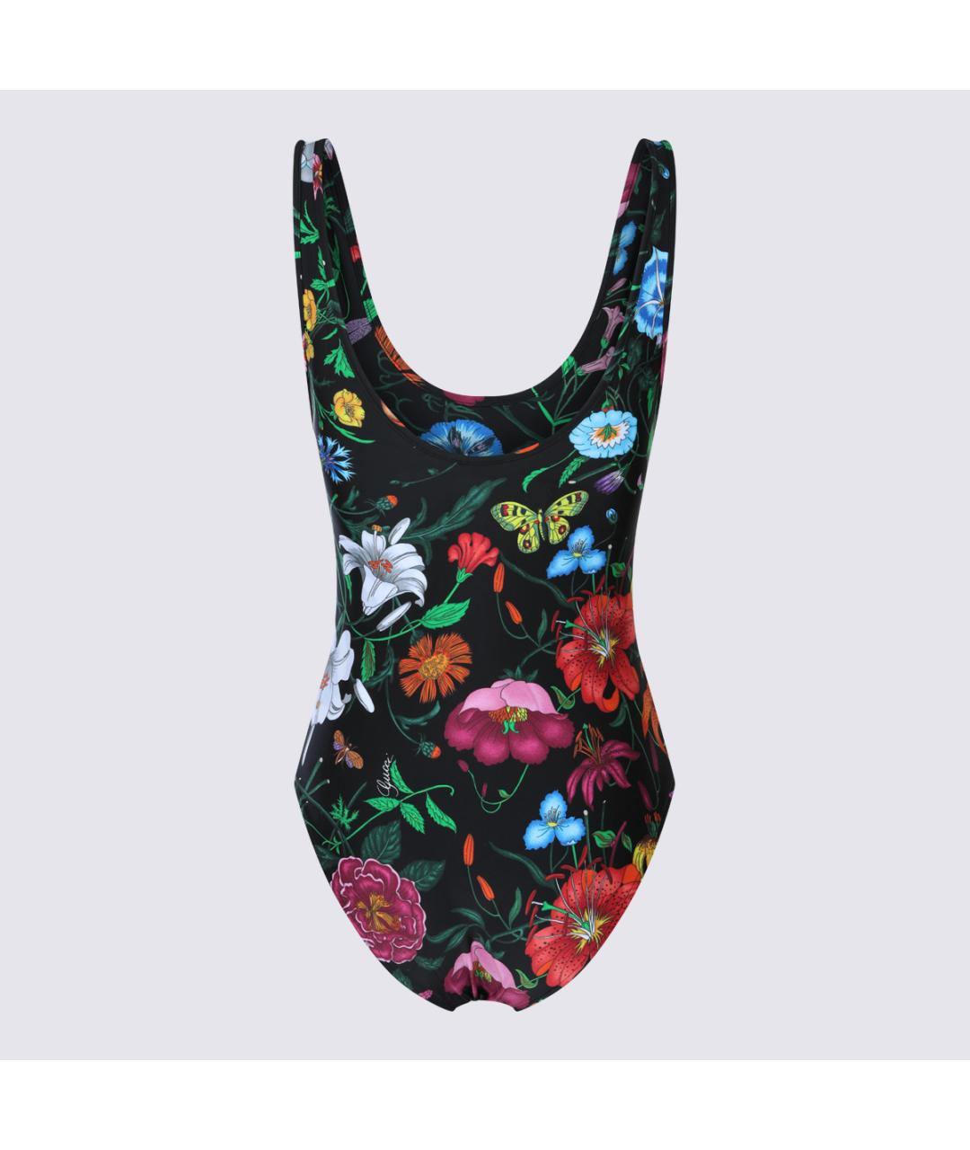 GUCCI Мульти синтетический купальник, фото 3