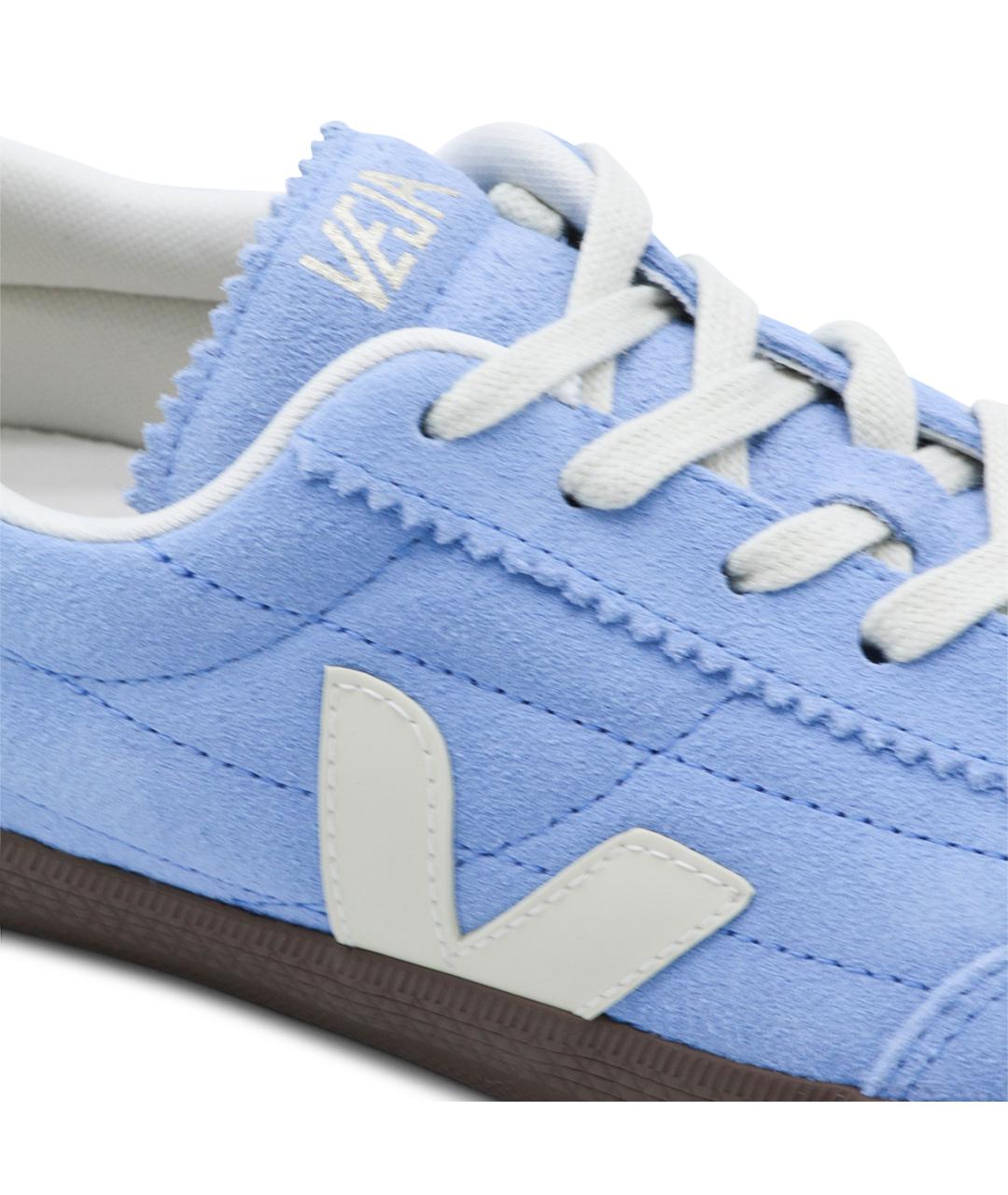 VEJA Голубые кожаные кроссовки, фото 4