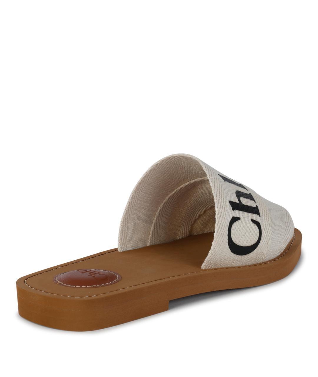 CHLOE Белые сандалии, фото 3