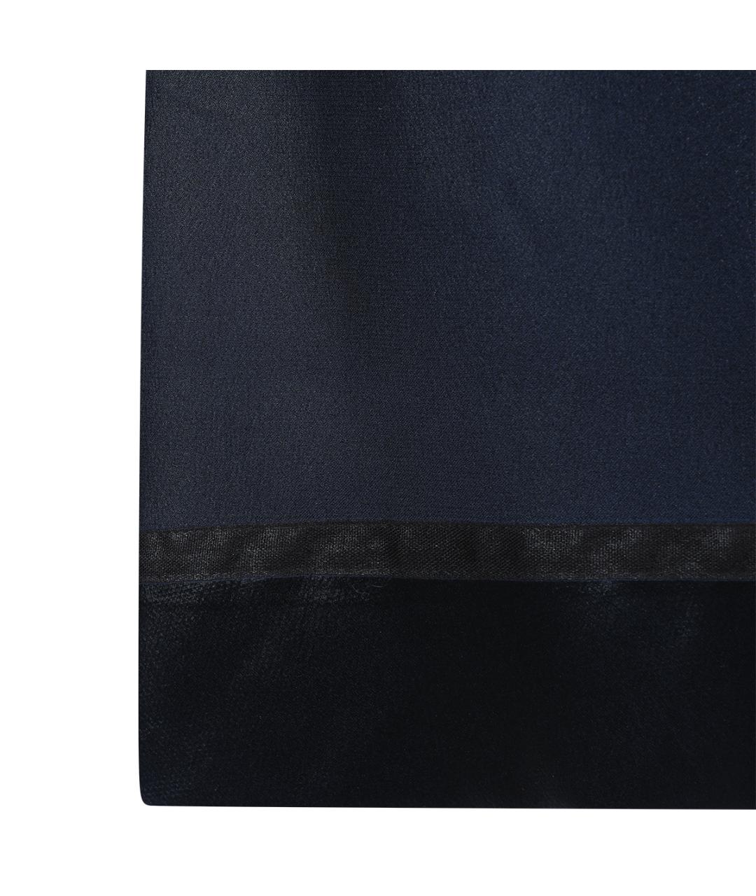 MAISON MARGIELA Темно-синяя ацетатная юбка миди, фото 4