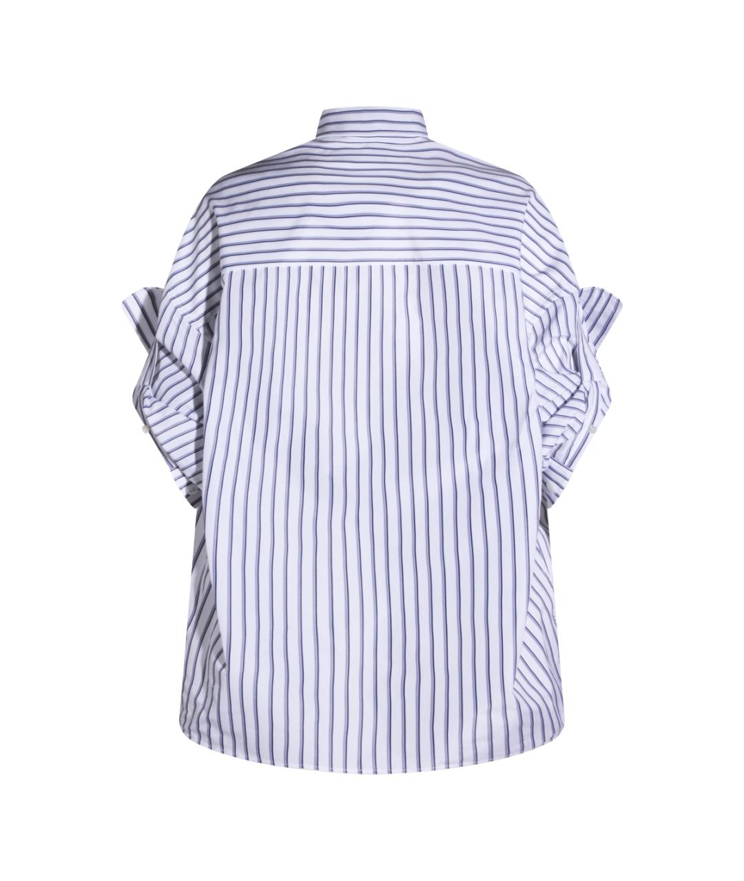 BALENCIAGA Голубая хлопковая рубашка, фото 2