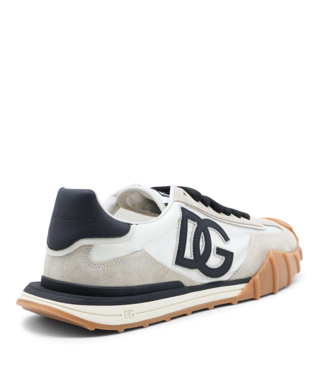 DOLCE&GABBANA Мульти текстильные низкие кроссовки / кеды, фото 3