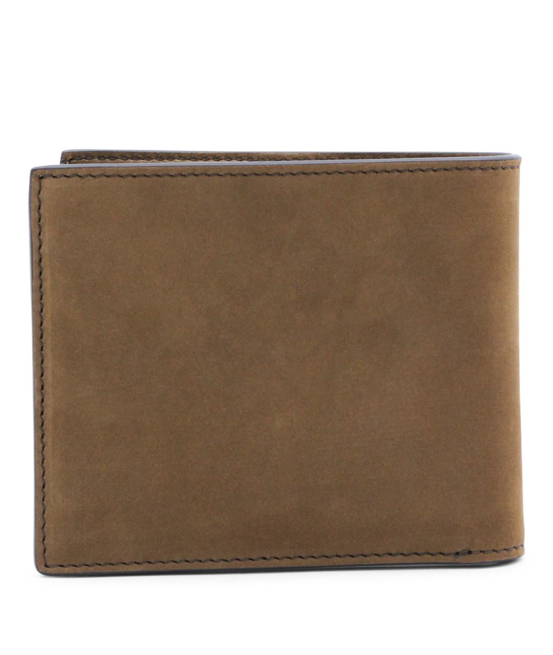 TOM FORD Коричневый кожаный кошелек, фото 2