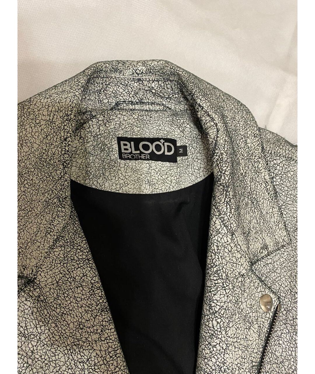 BLOOD BROTHER Кожаная куртка, фото 3