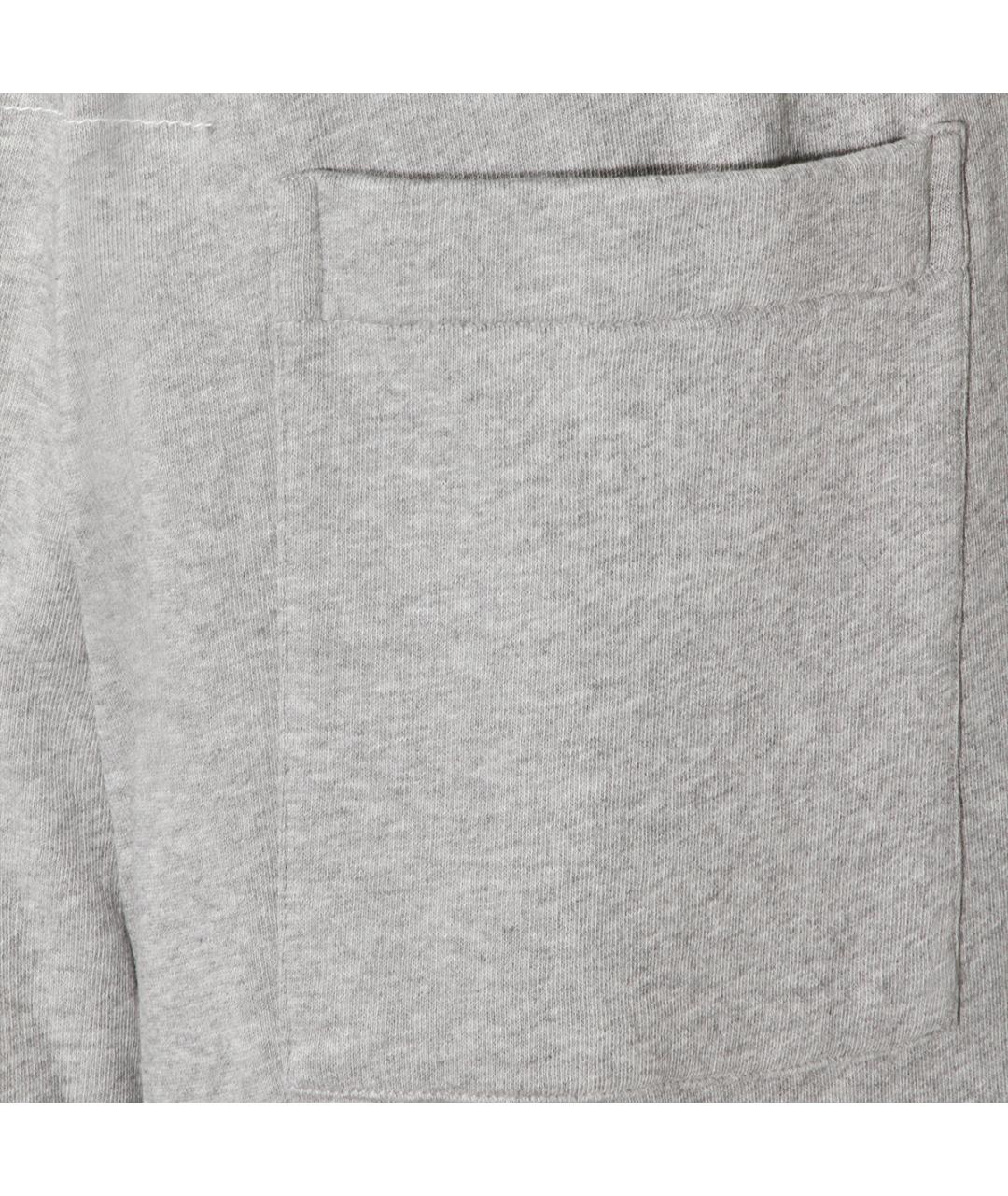 MM6 MAISON MARGIELA Серые хлопковые повседневные брюки, фото 3