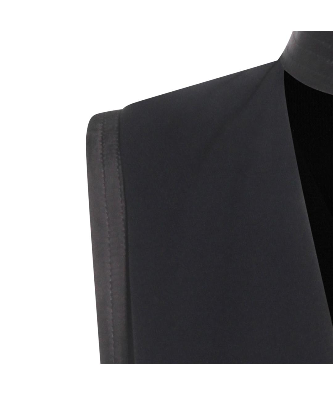 ELISABETTA FRANCHI Черная вискозная рубашка, фото 4